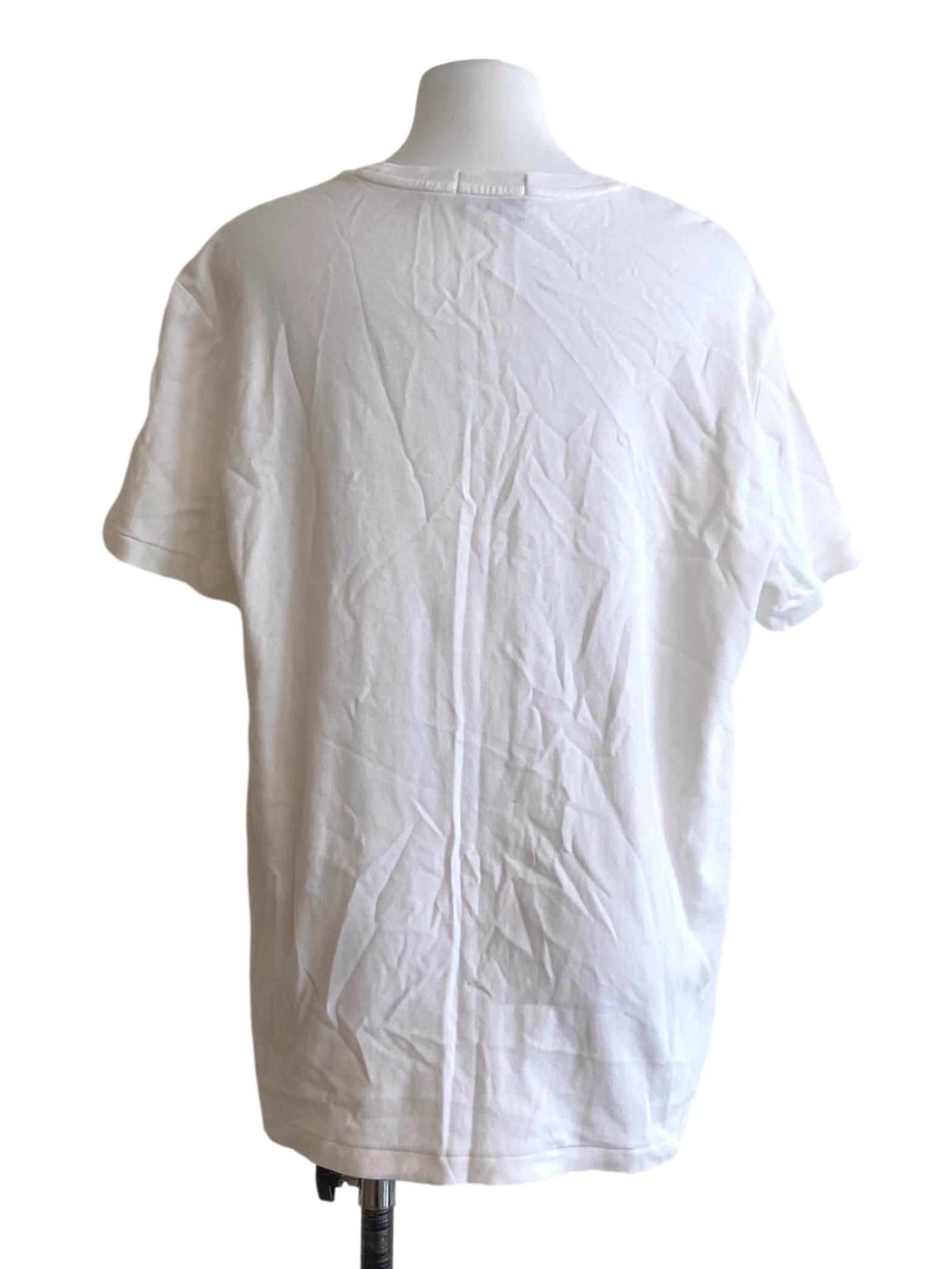 White Twill T-Shirt