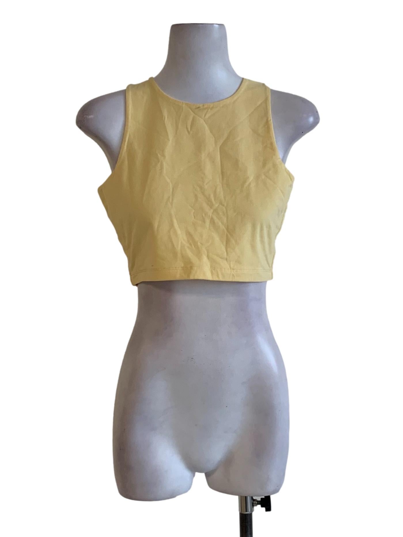 Buttermilk Bateau Neckline Tank Top