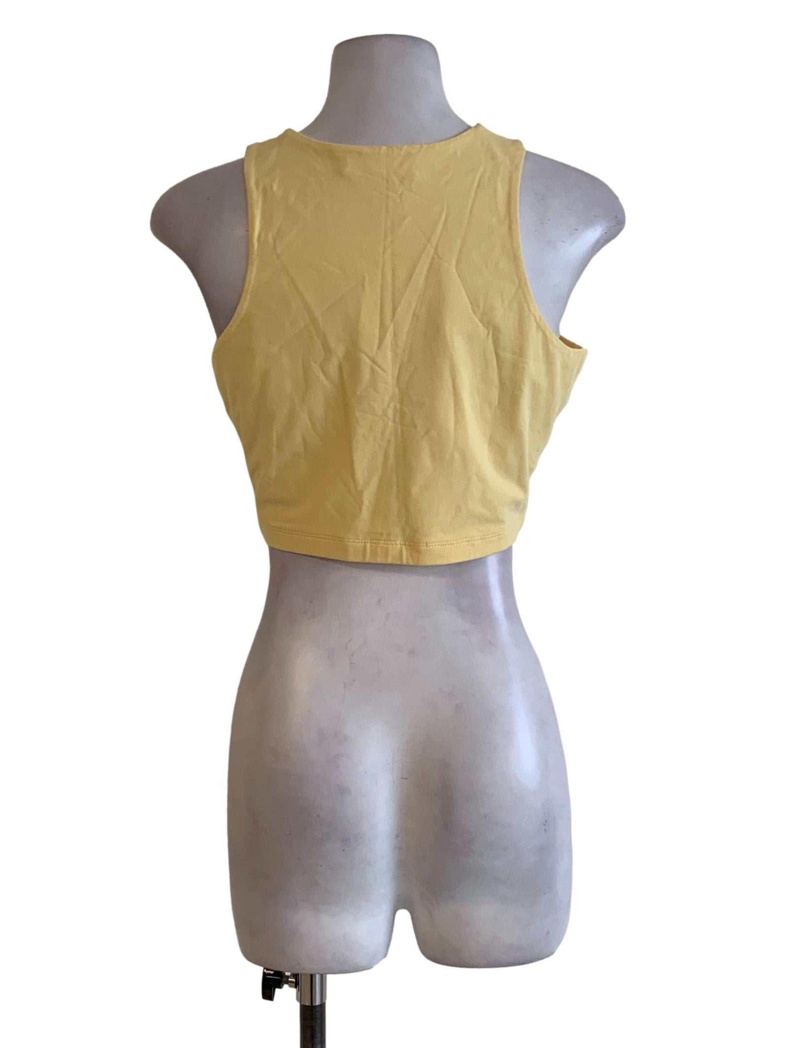 Buttermilk Bateau Neckline Tank Top