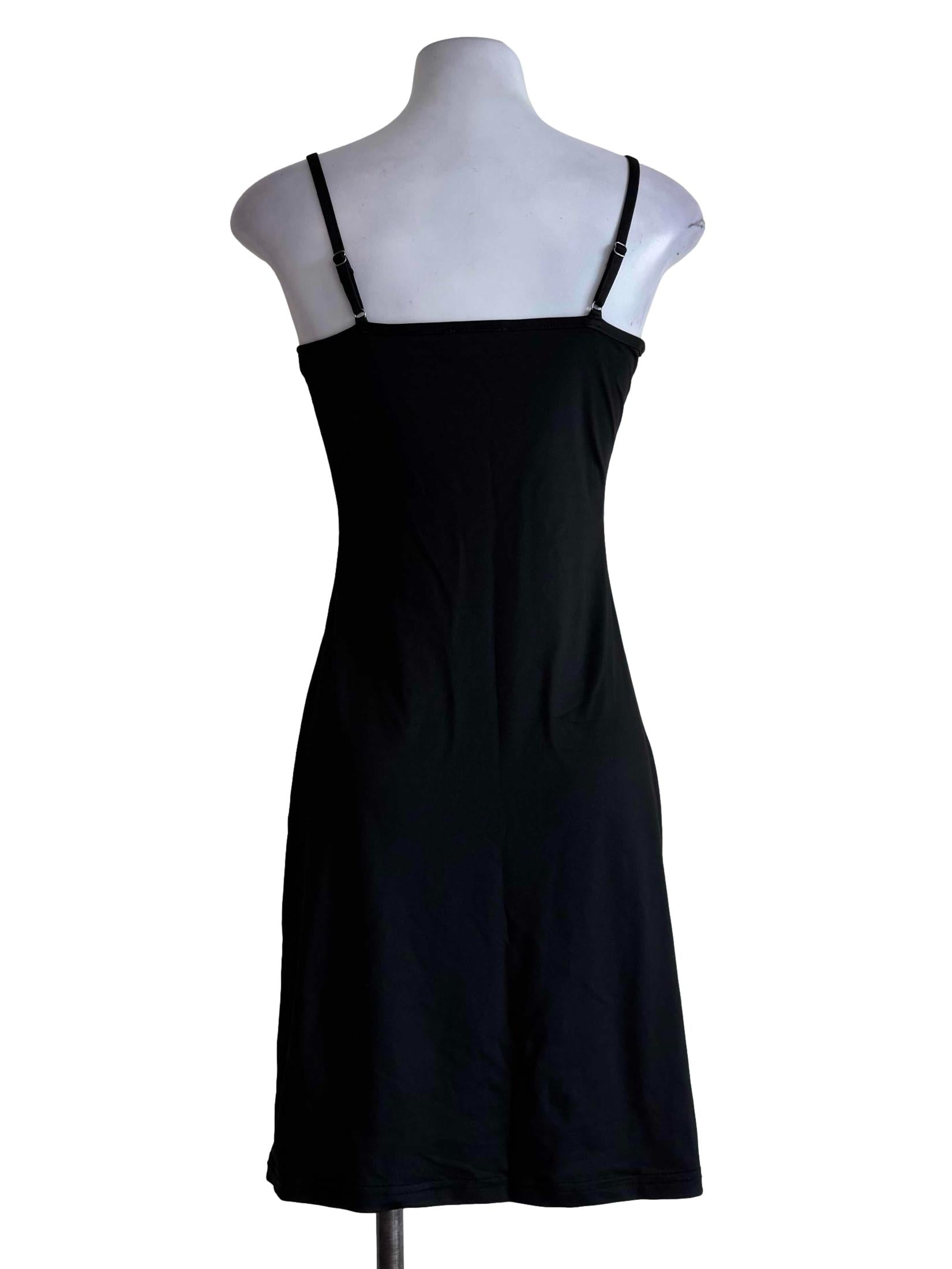 Carbon Black Sleeveless Bodycon Dress