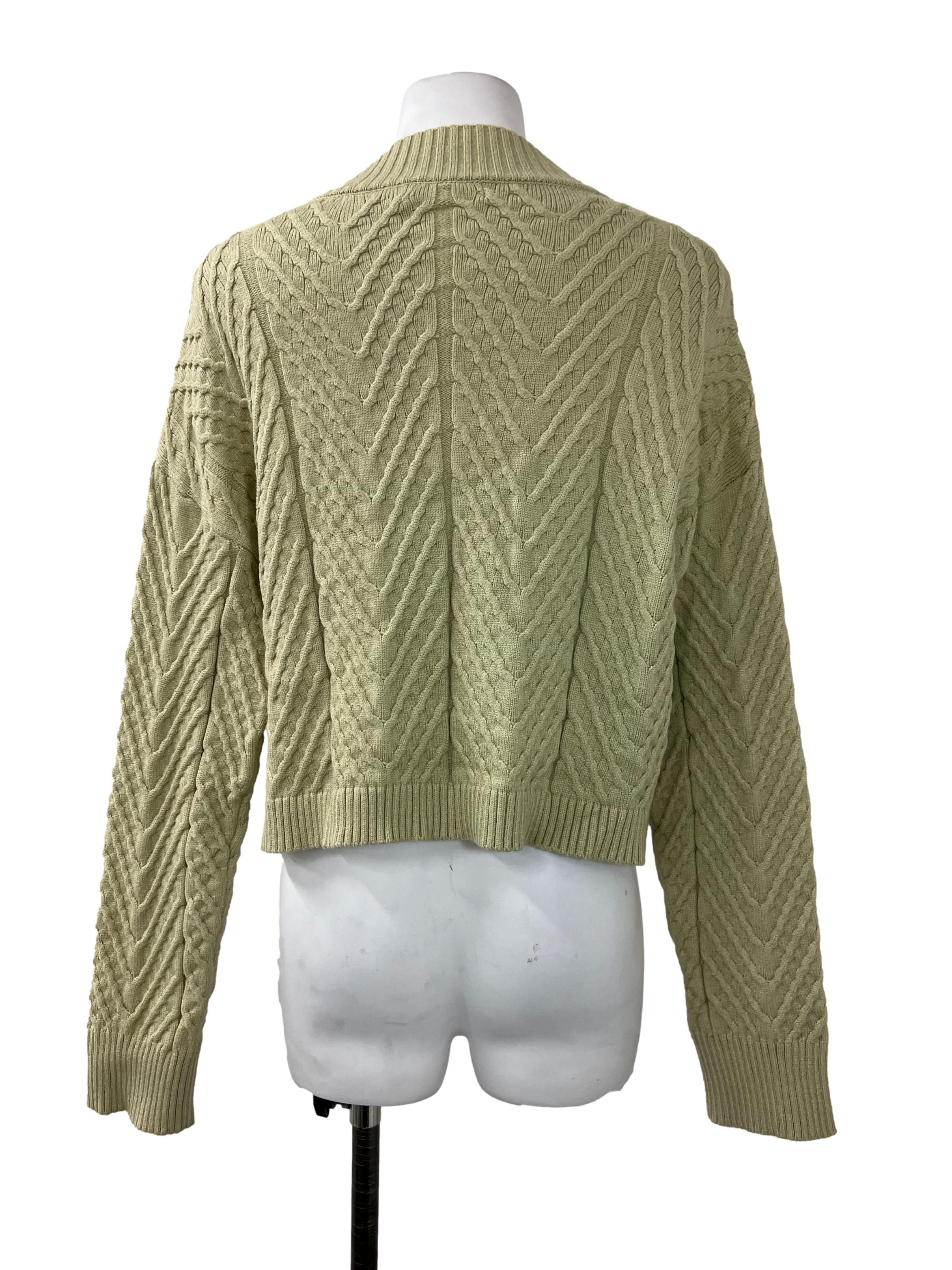 Sage Green Knitted Sweater
