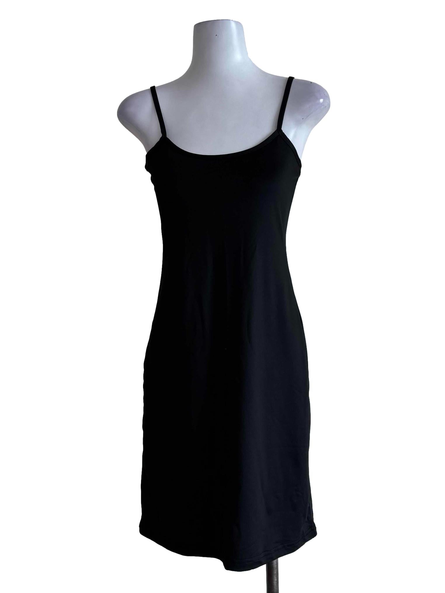 Carbon Black Sleeveless Bodycon Dress