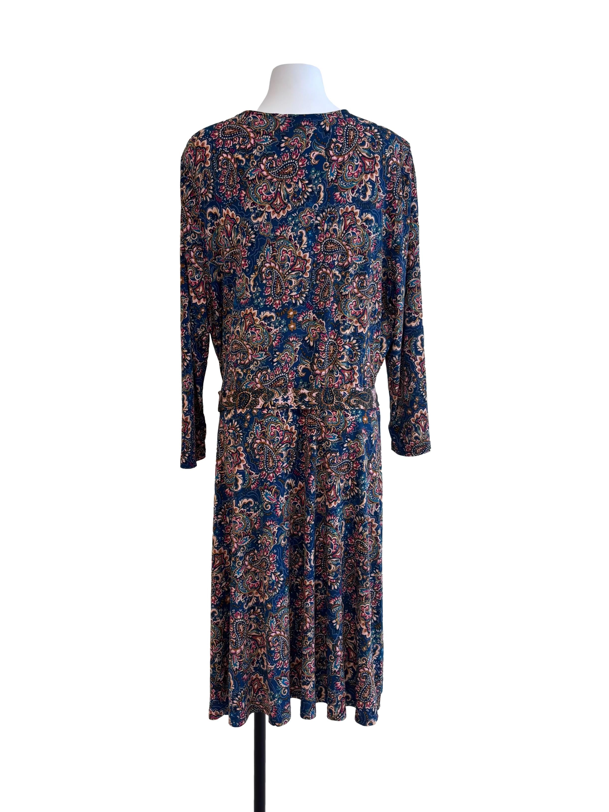 Boho Paisley Perfect Wrap Dress CSN