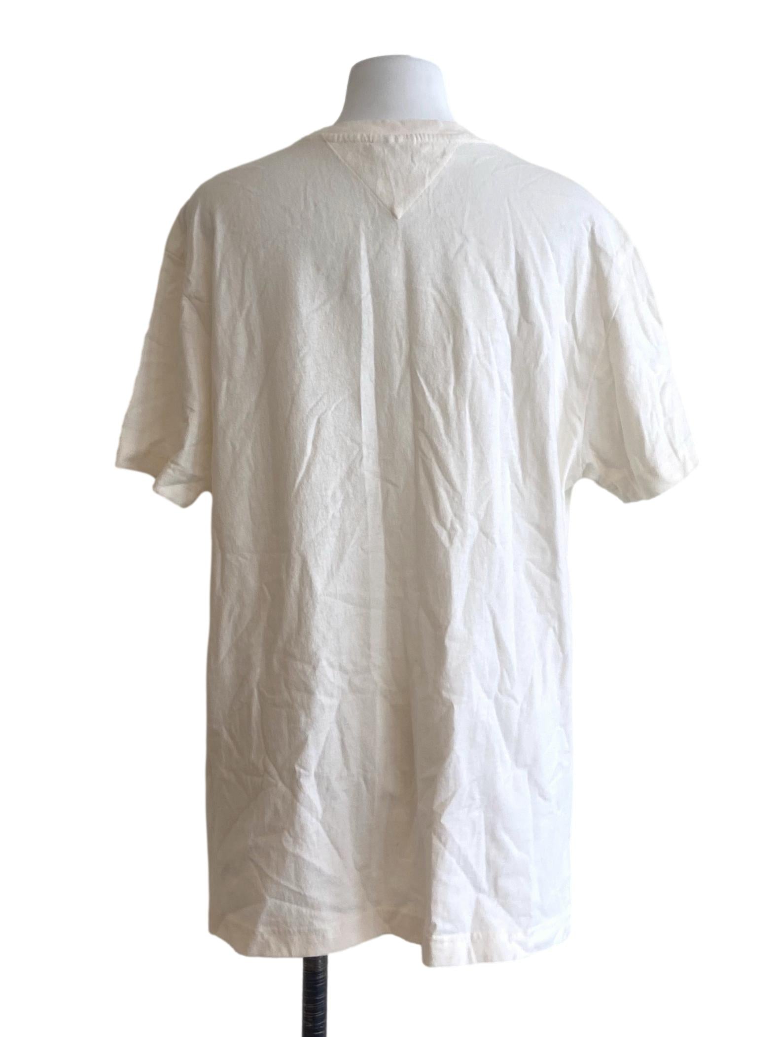 White Twill T-Shirt