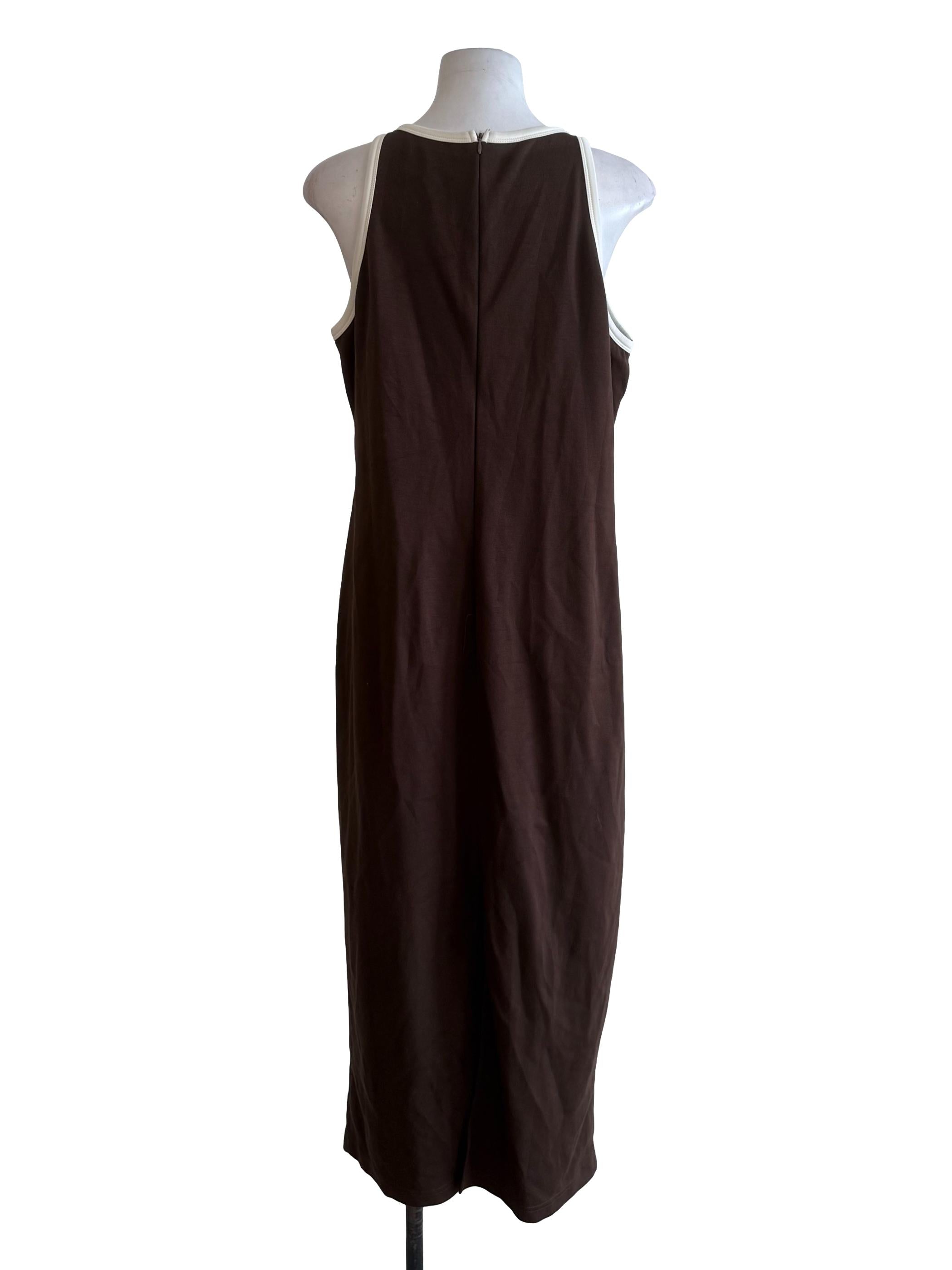 Mocha Tank Slip Dress