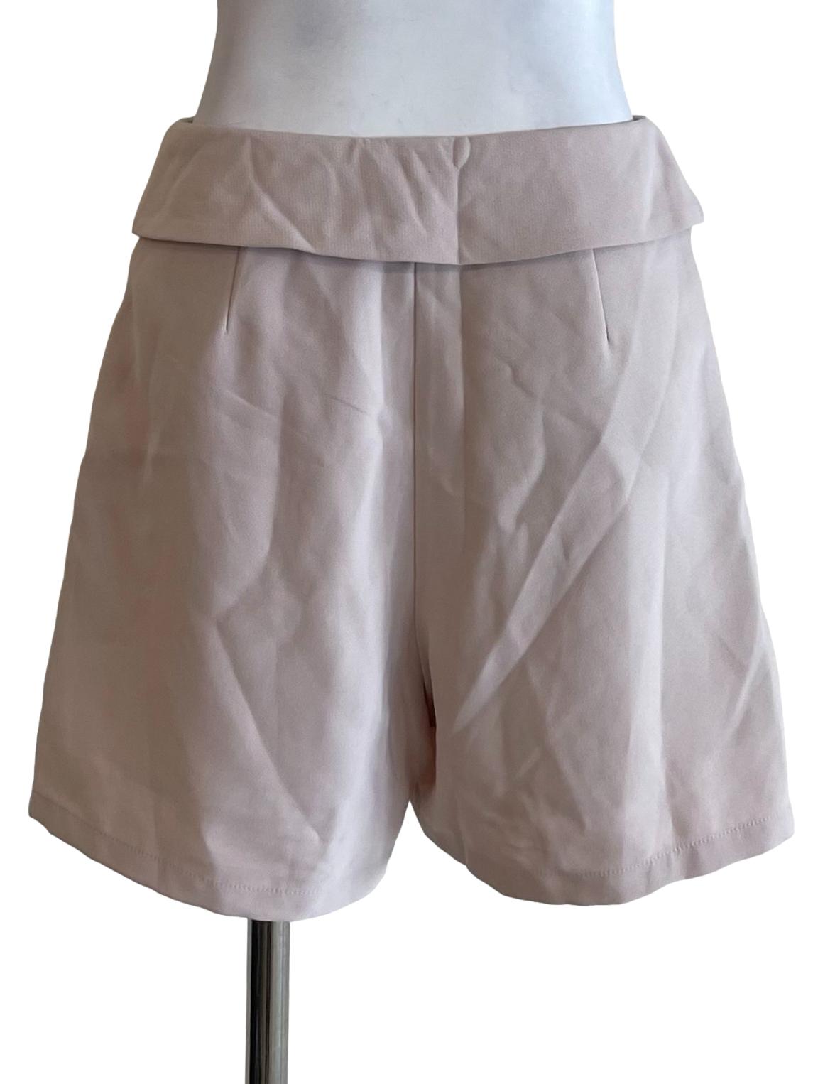 Coconut Button Rise Peter Pan Shorts