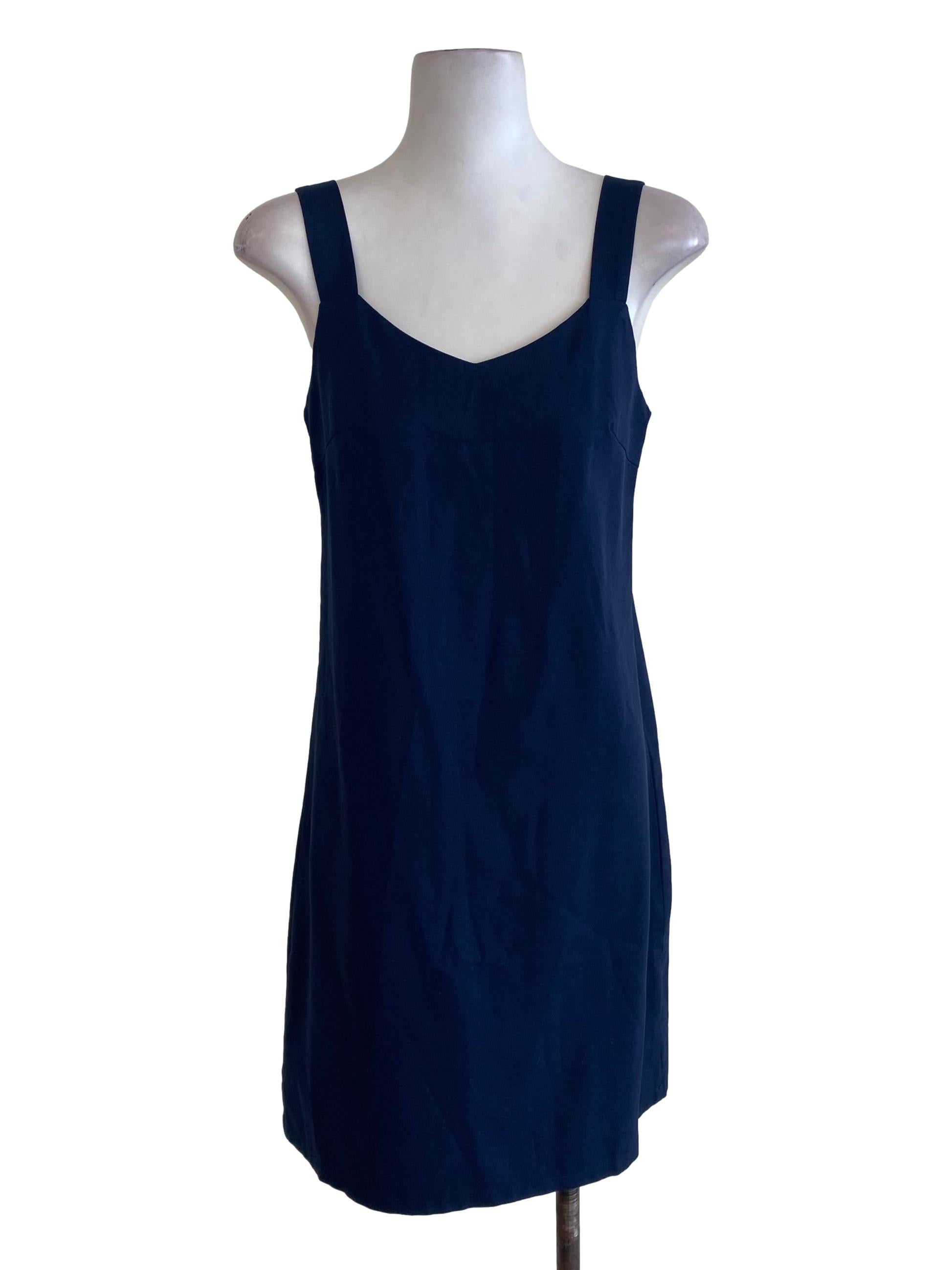 Navy Blue Shift Dress
