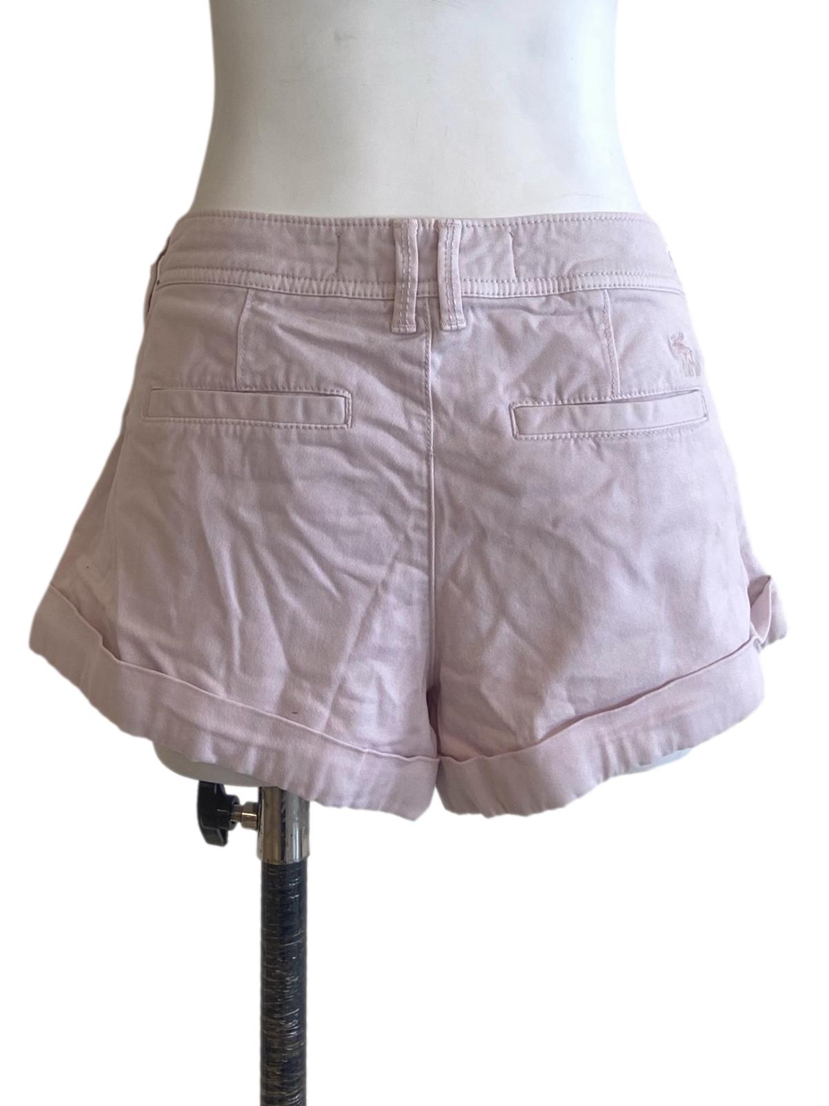 Blush Pink Herringbone Shorts