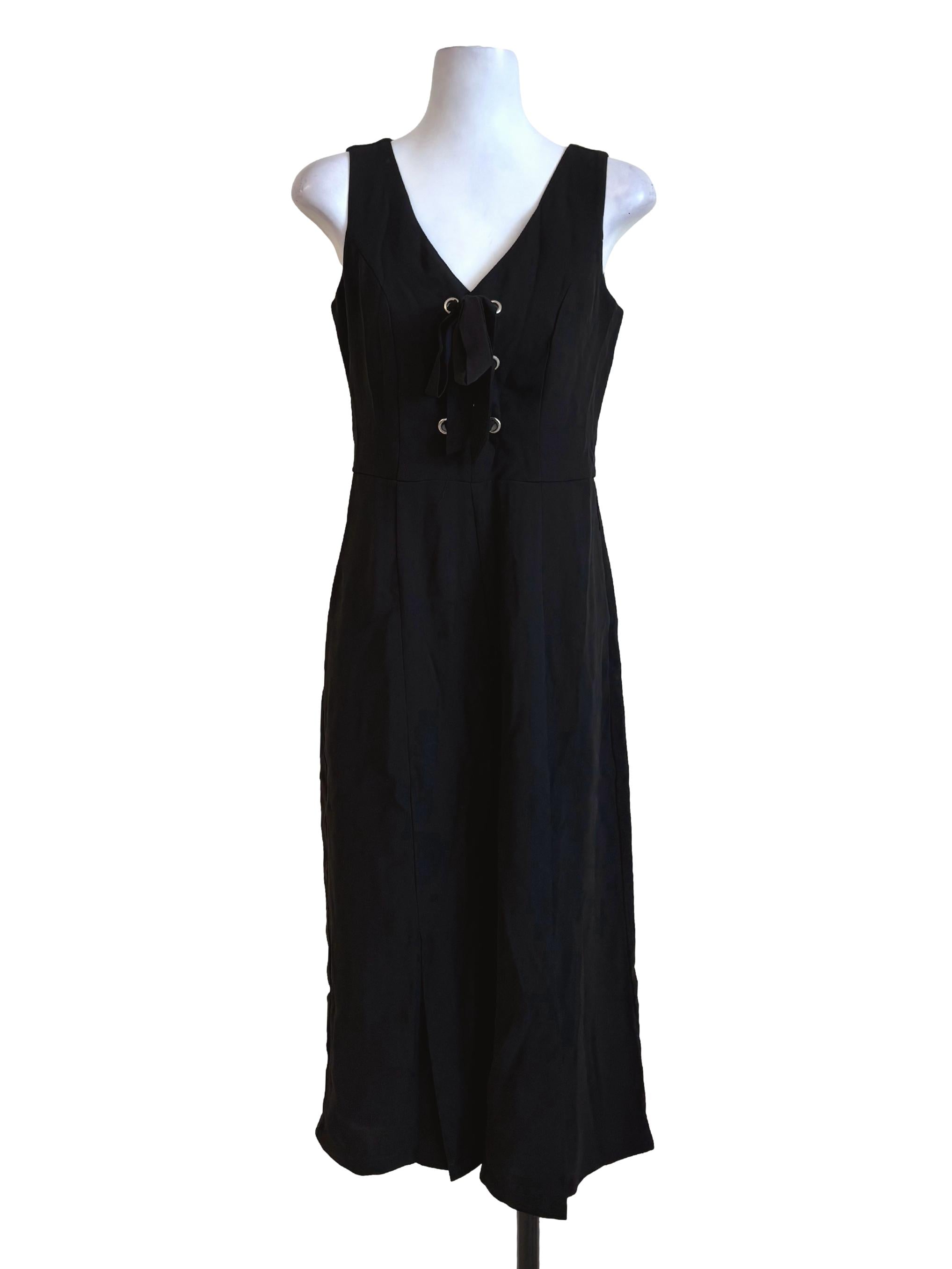 Black Corset Jumpsuit