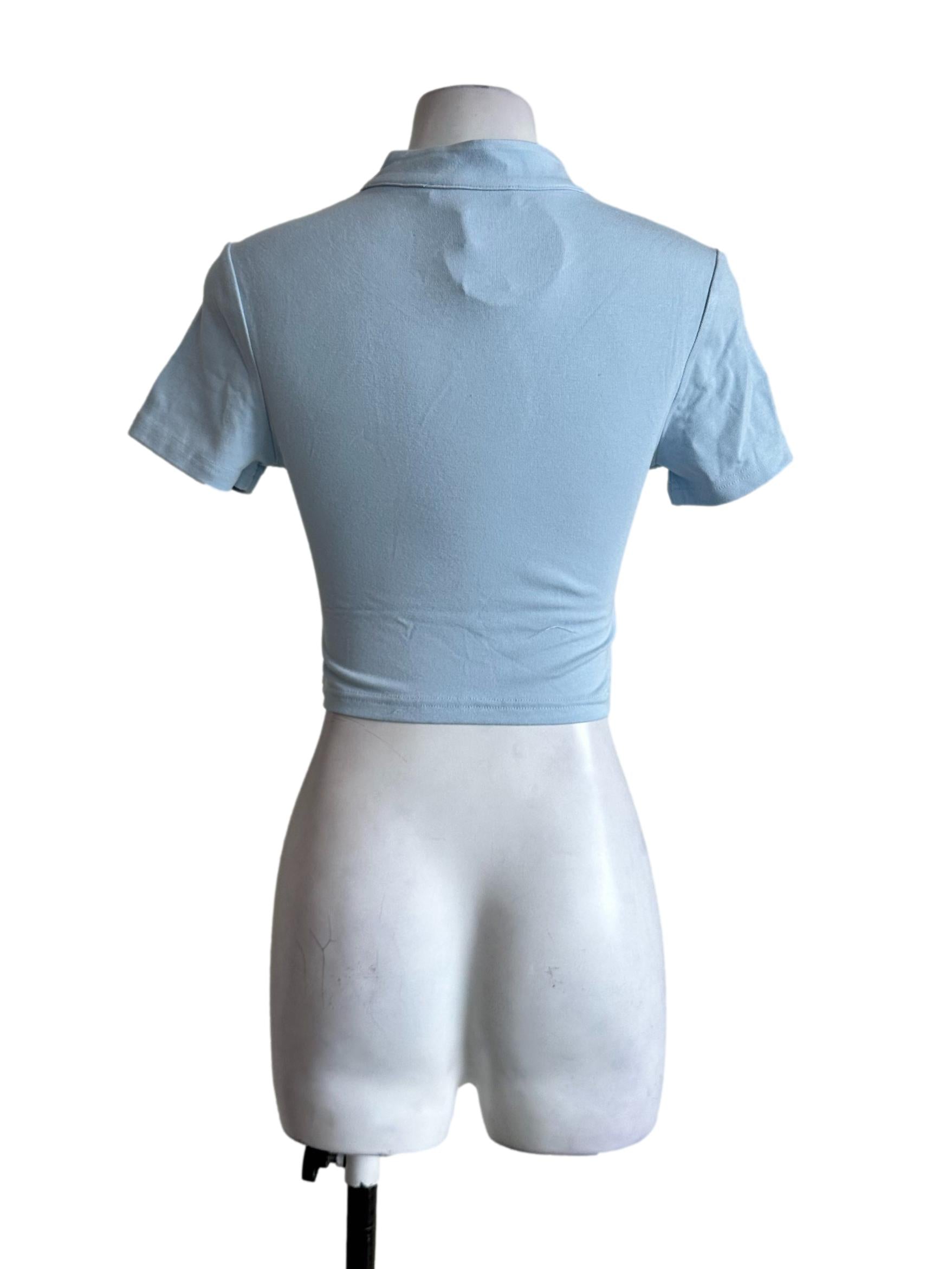 Sky Blue Padded Top