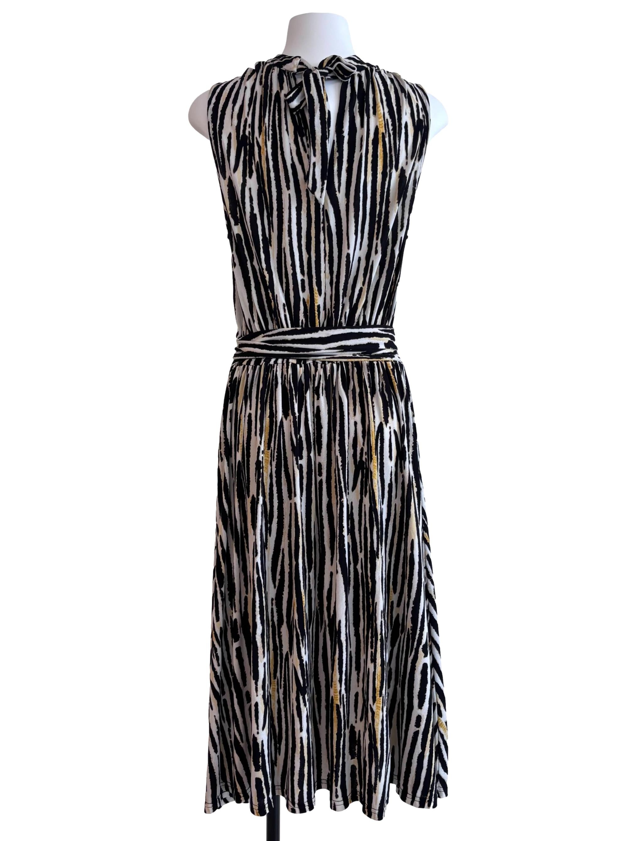 Ink Zebra Print Mindy Dress CSN
