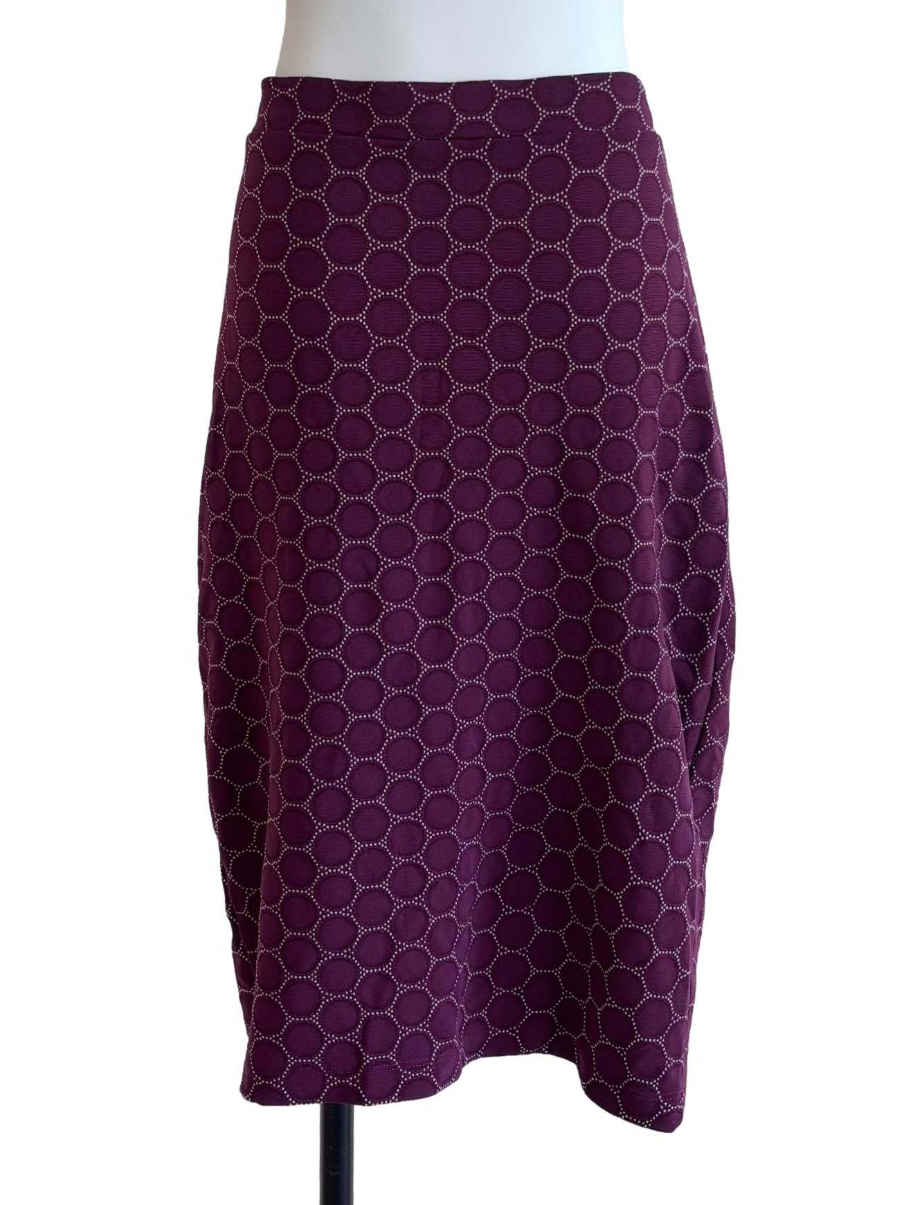 Aubergine Cameo Pencil Skirt CSN