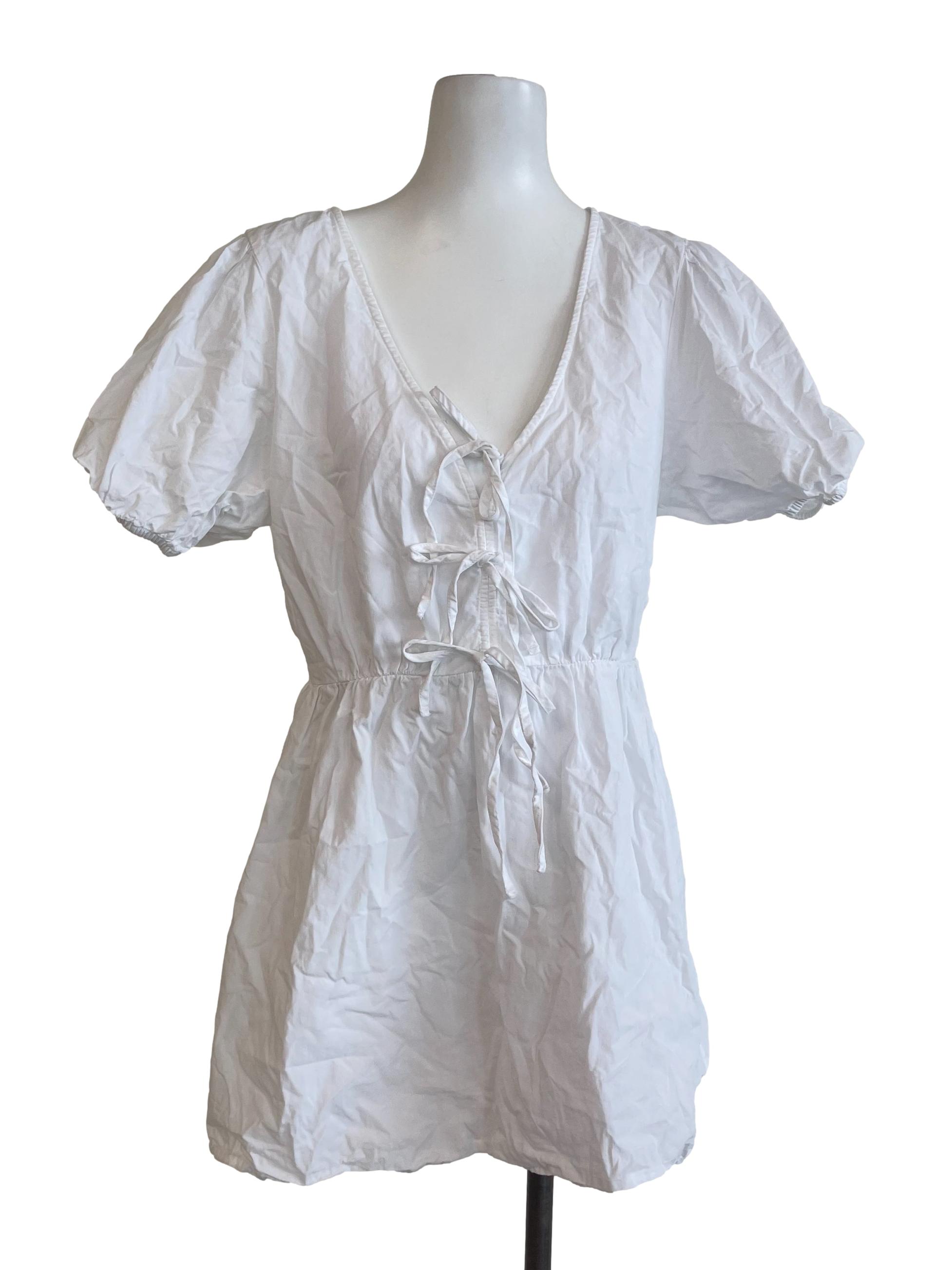 White Cotton Dress