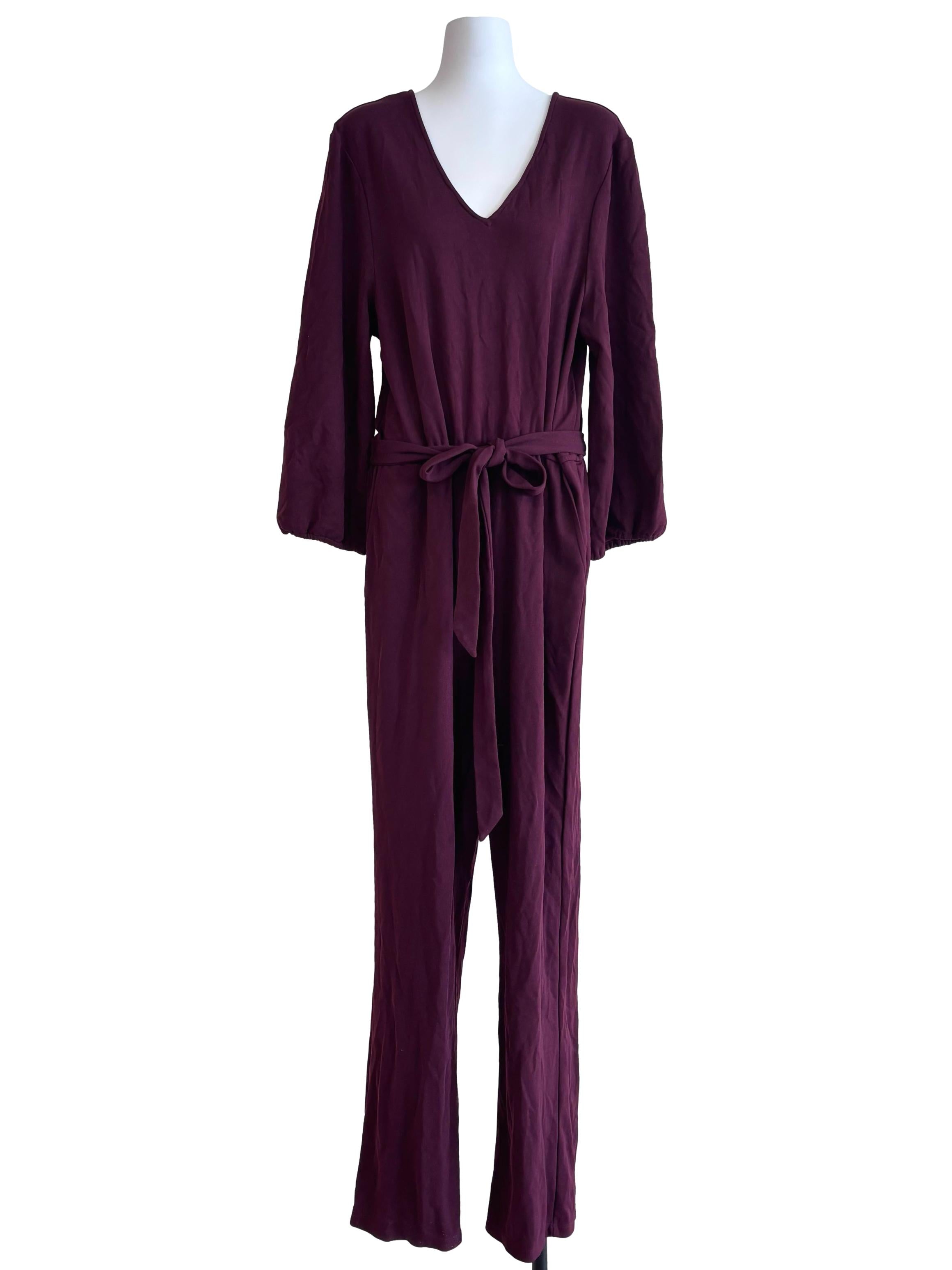 Maroon Sandra Jumpsuit CSN