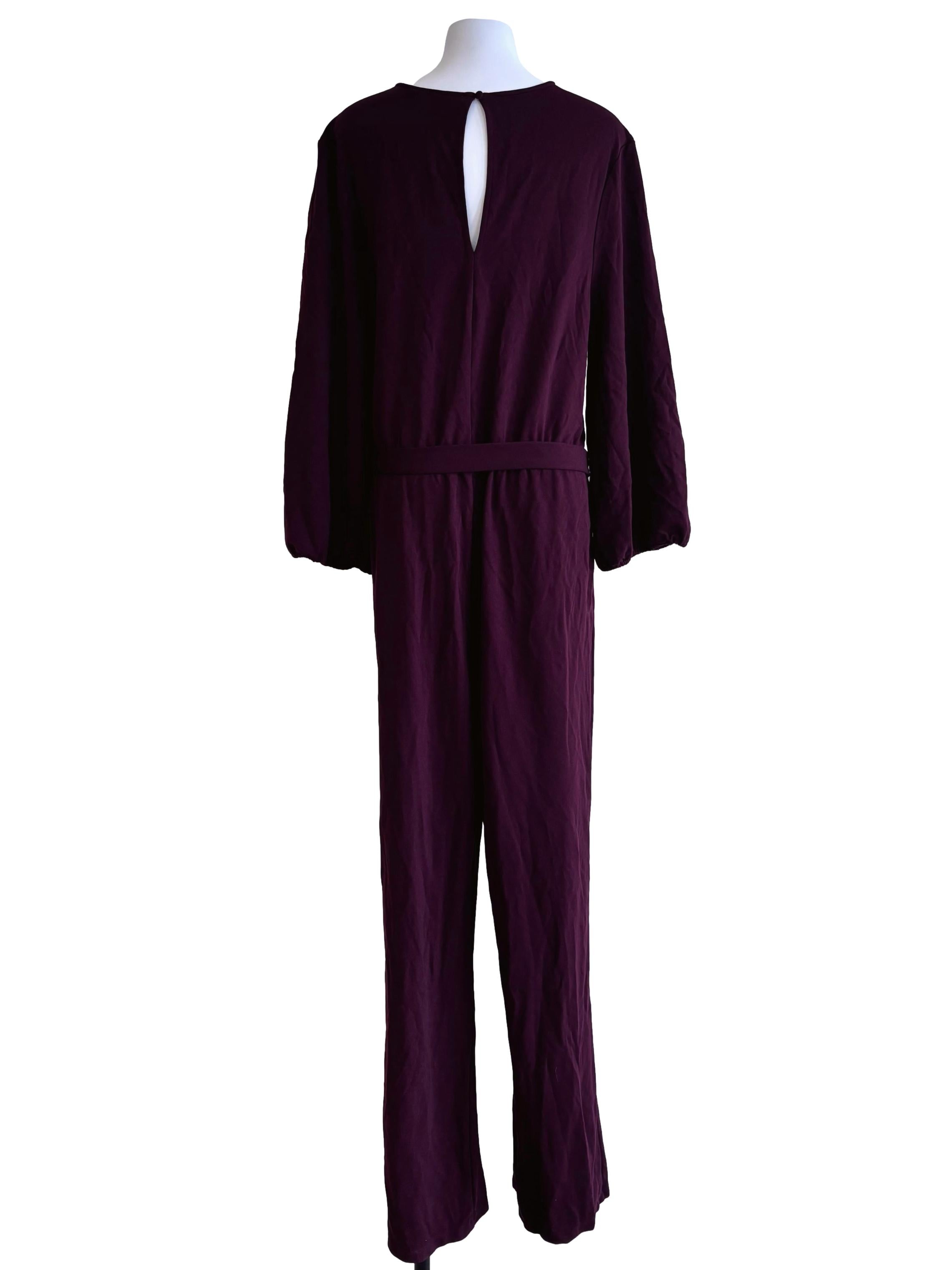 Maroon Sandra Jumpsuit CSN