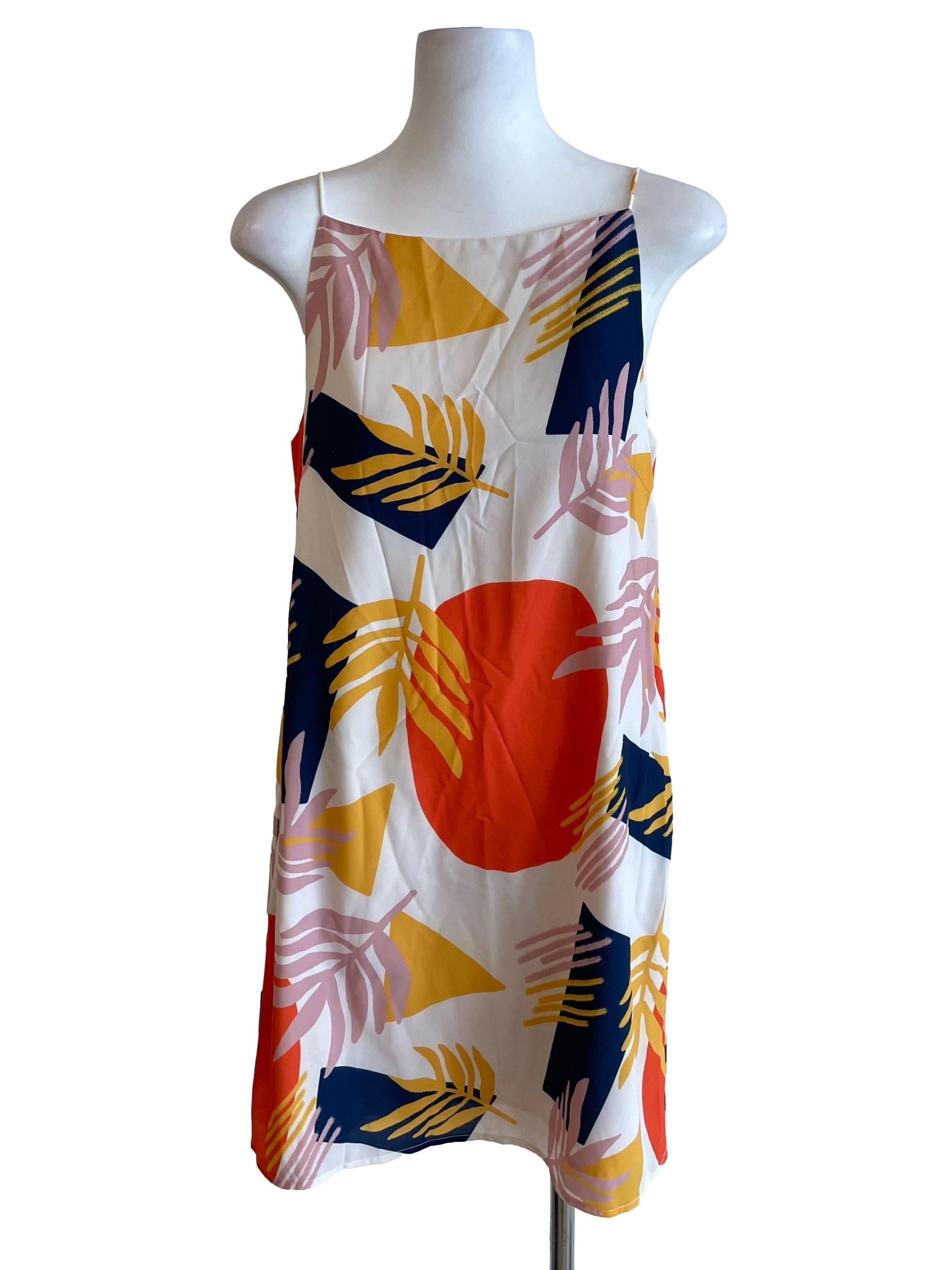 Coconut Plant Shift Dress