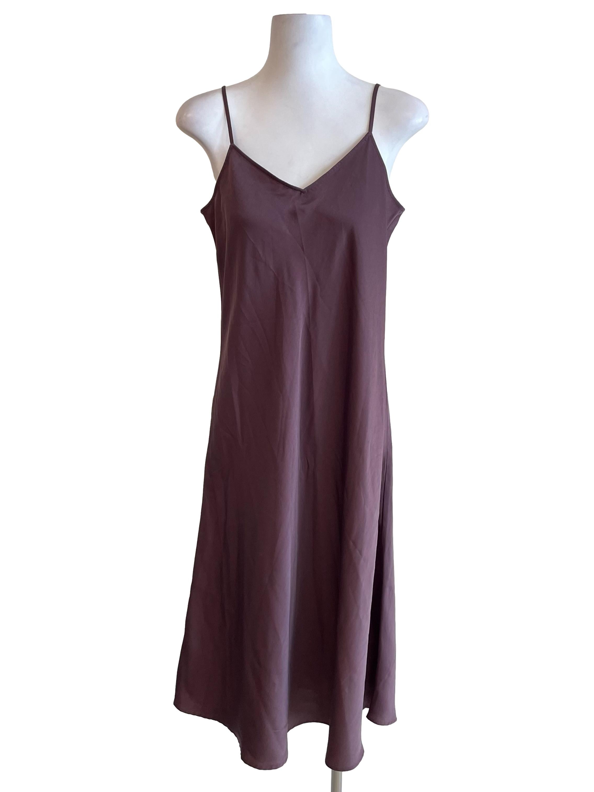 Grape Basic Twirl Cami Dress