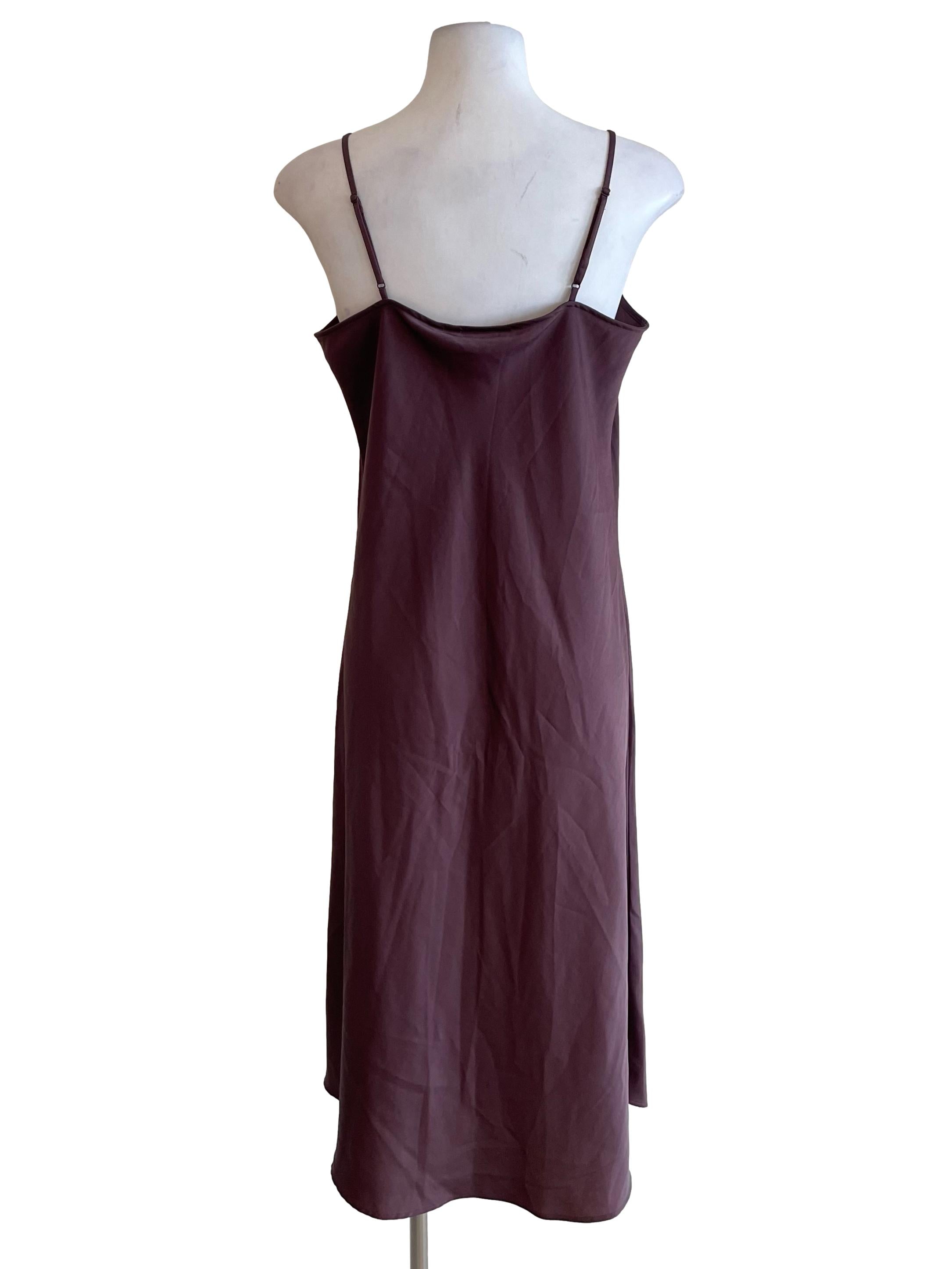Grape Basic Twirl Cami Dress