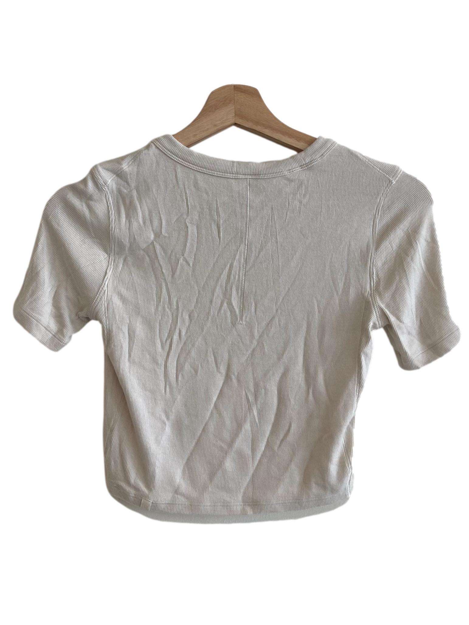 Daisy White Pencil Stripe Top