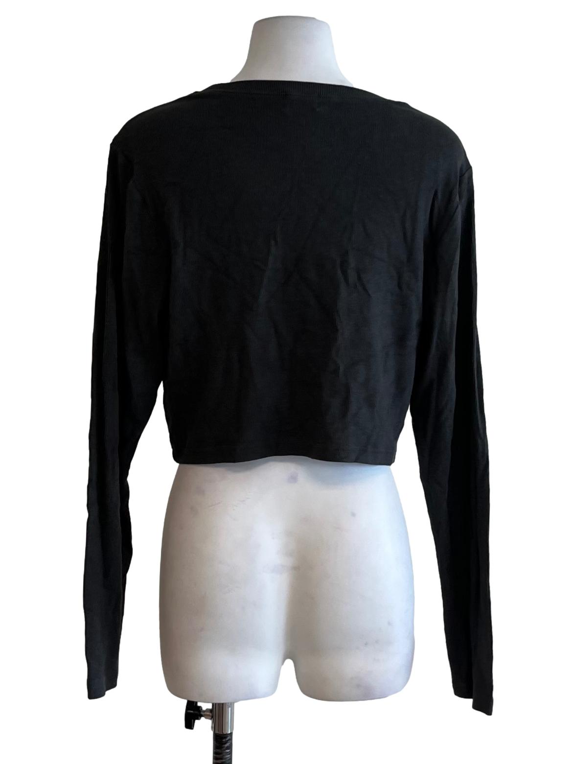 Grey Jewel Neckline Blouse