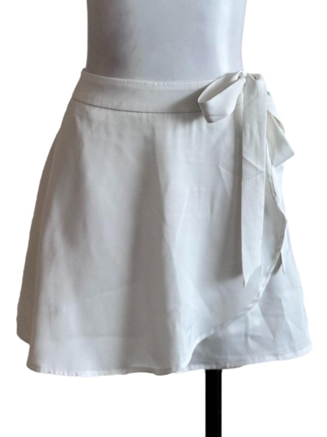 Off White Flip Mini Skort