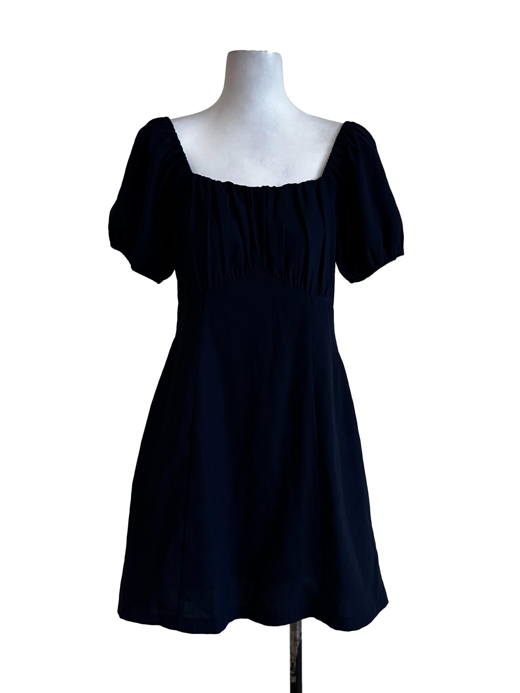 Dark Blue Mini Dress