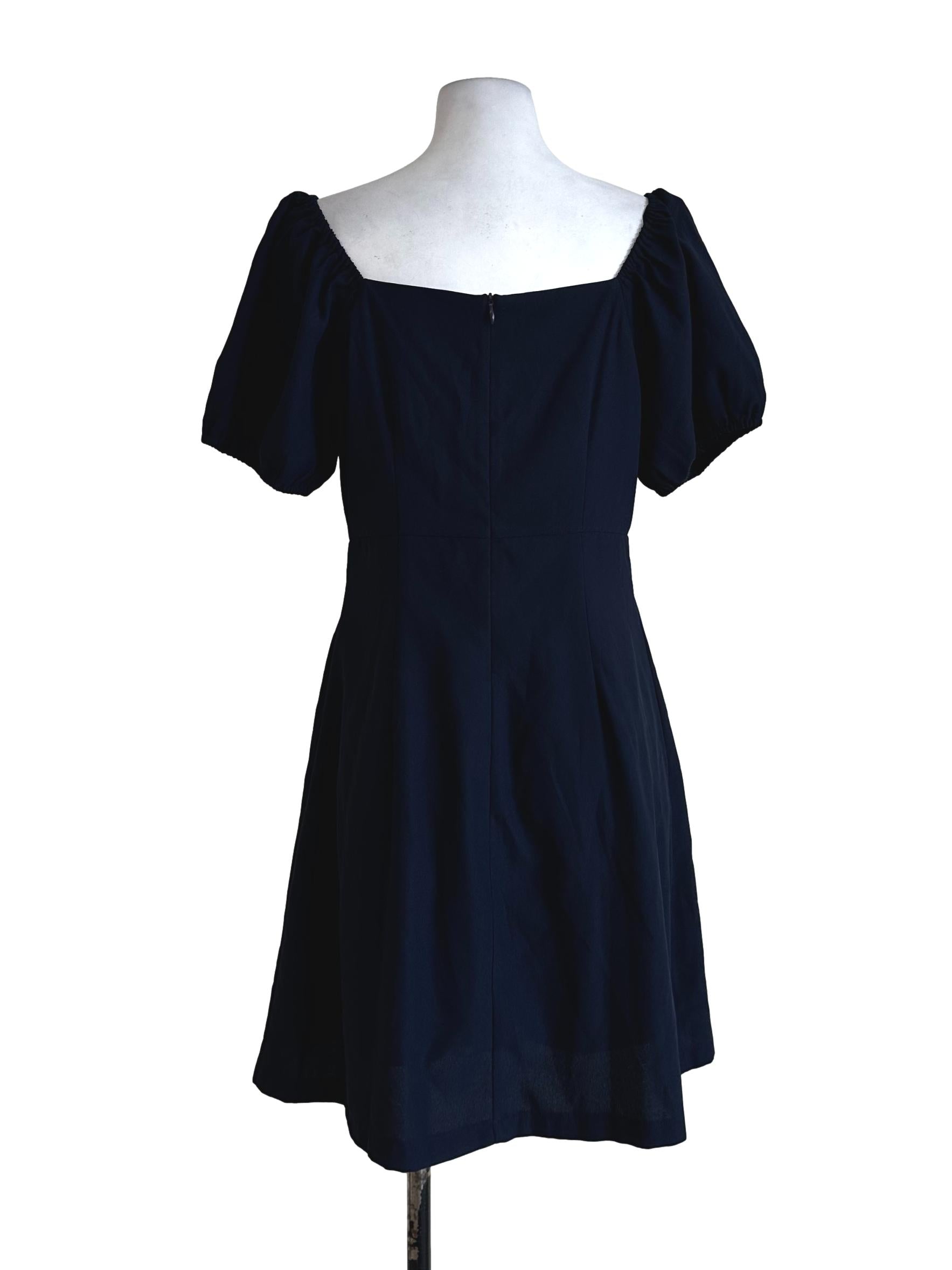 Dark Blue Mini Dress