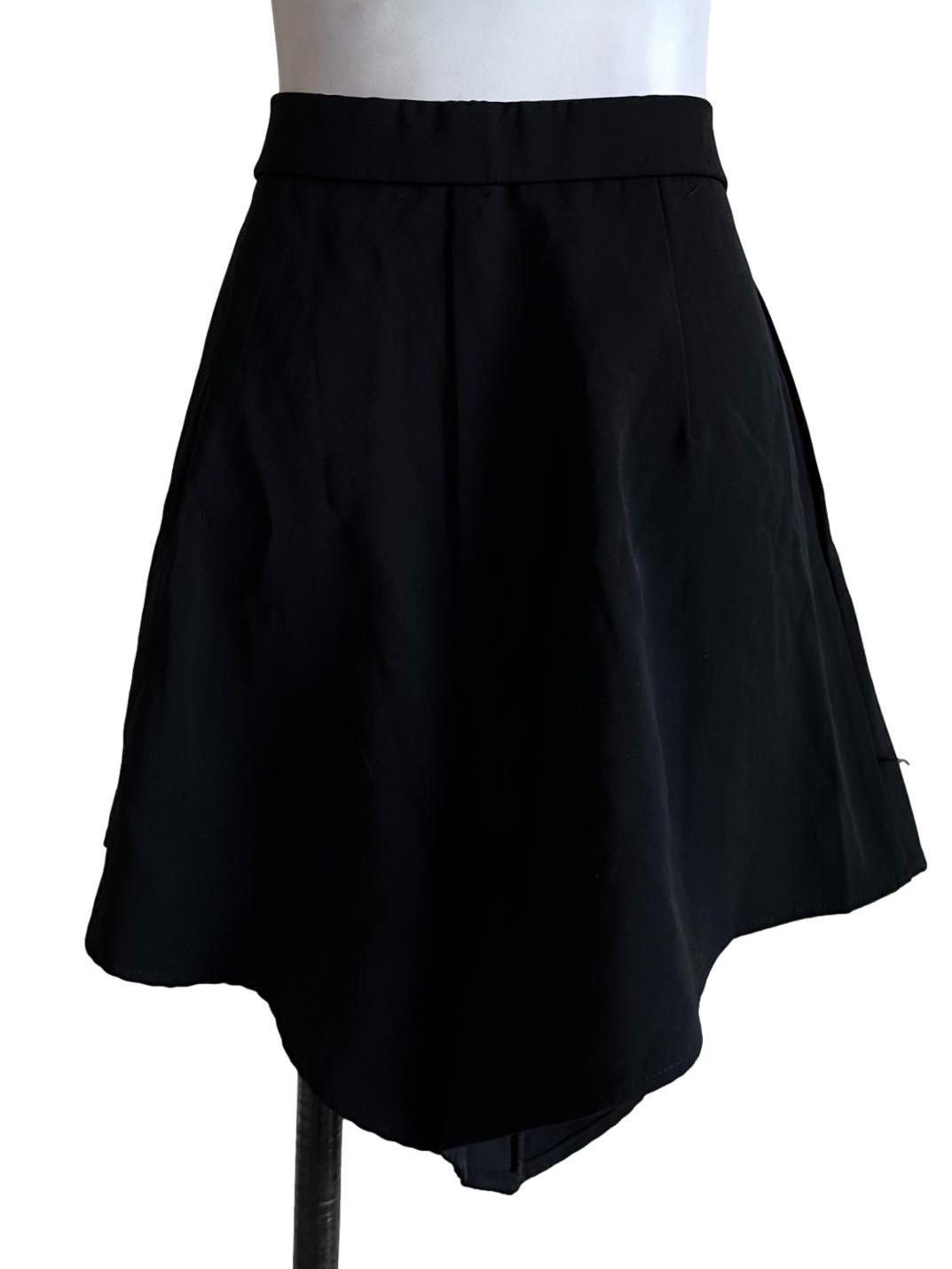 Black Pleated Short