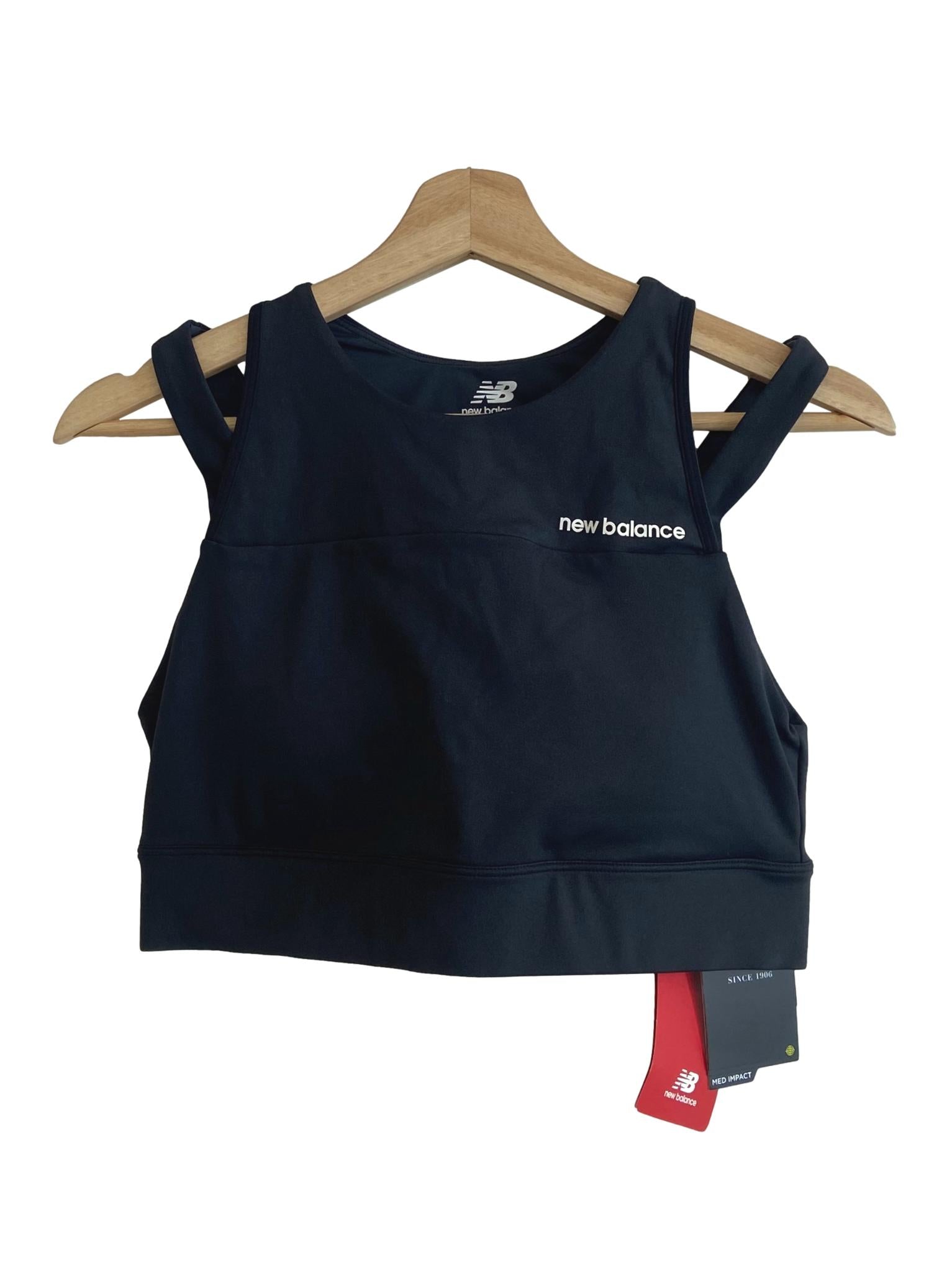 Slate Grey Sleeveless Sport Bra