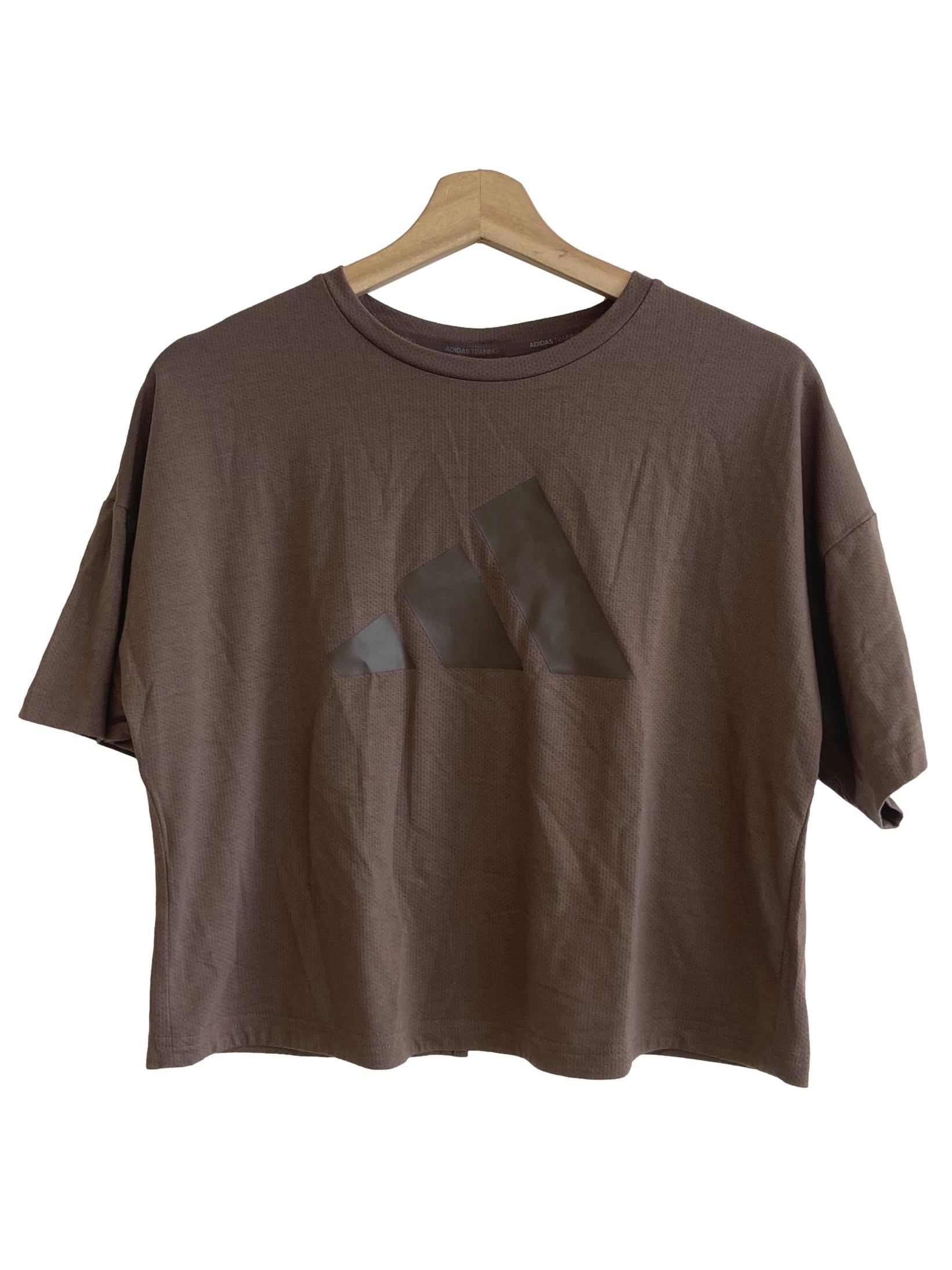 Coffee Brown Slit Top