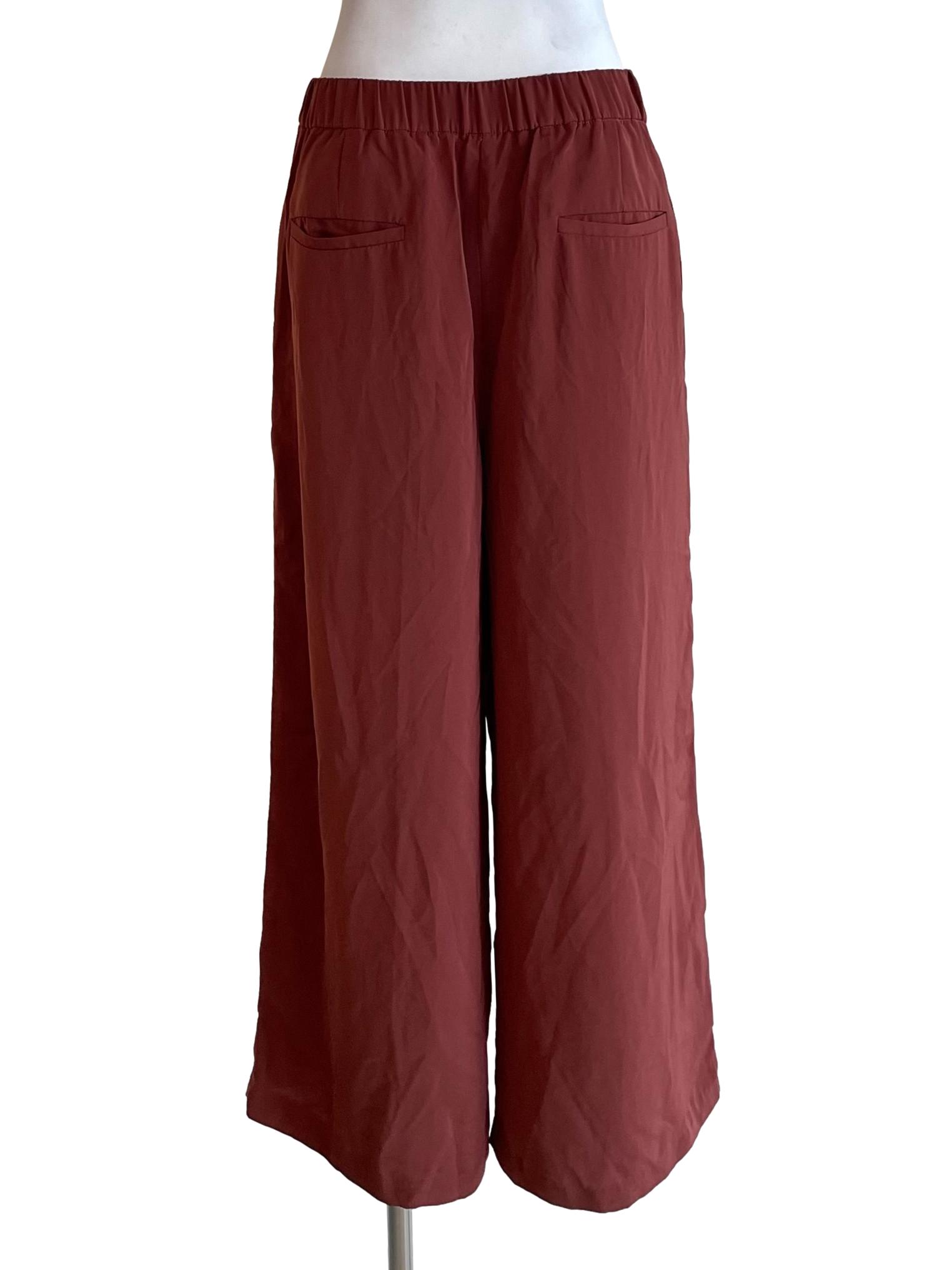 Rosewood Wide Leg Flowy Pants