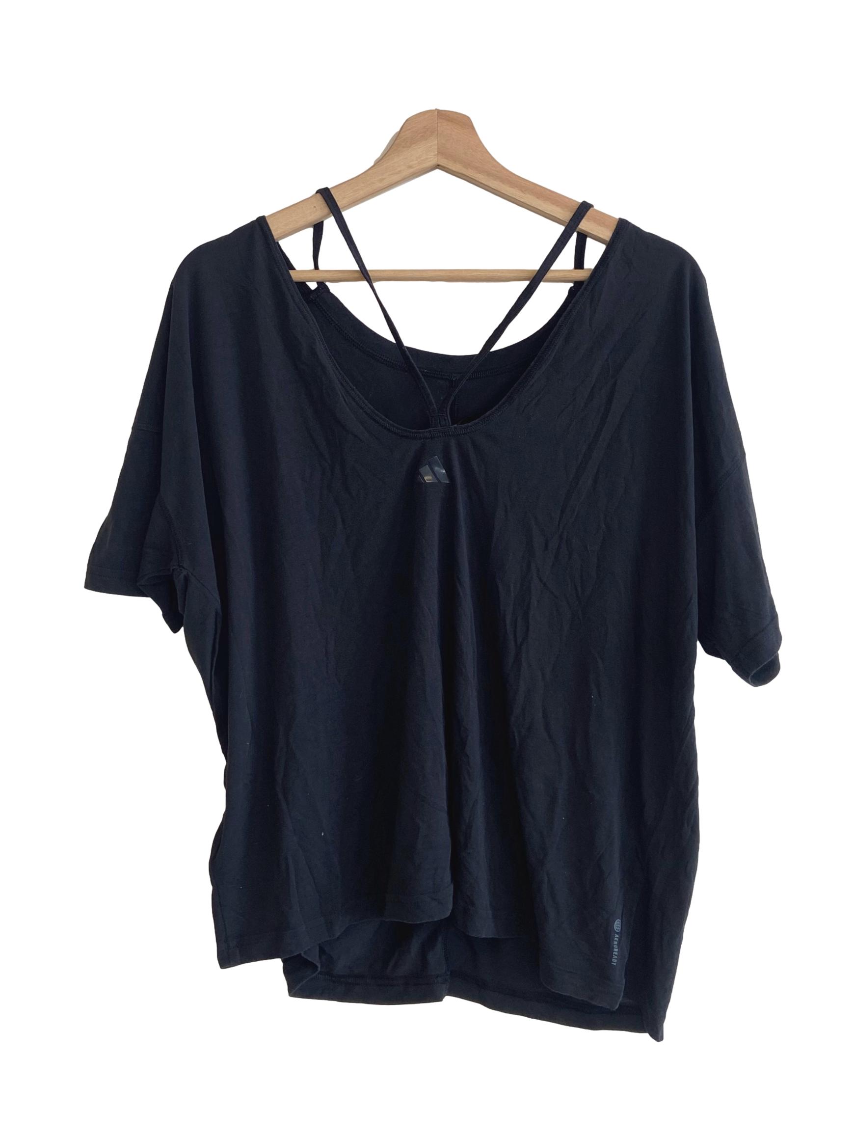 Black Cut-Out Top