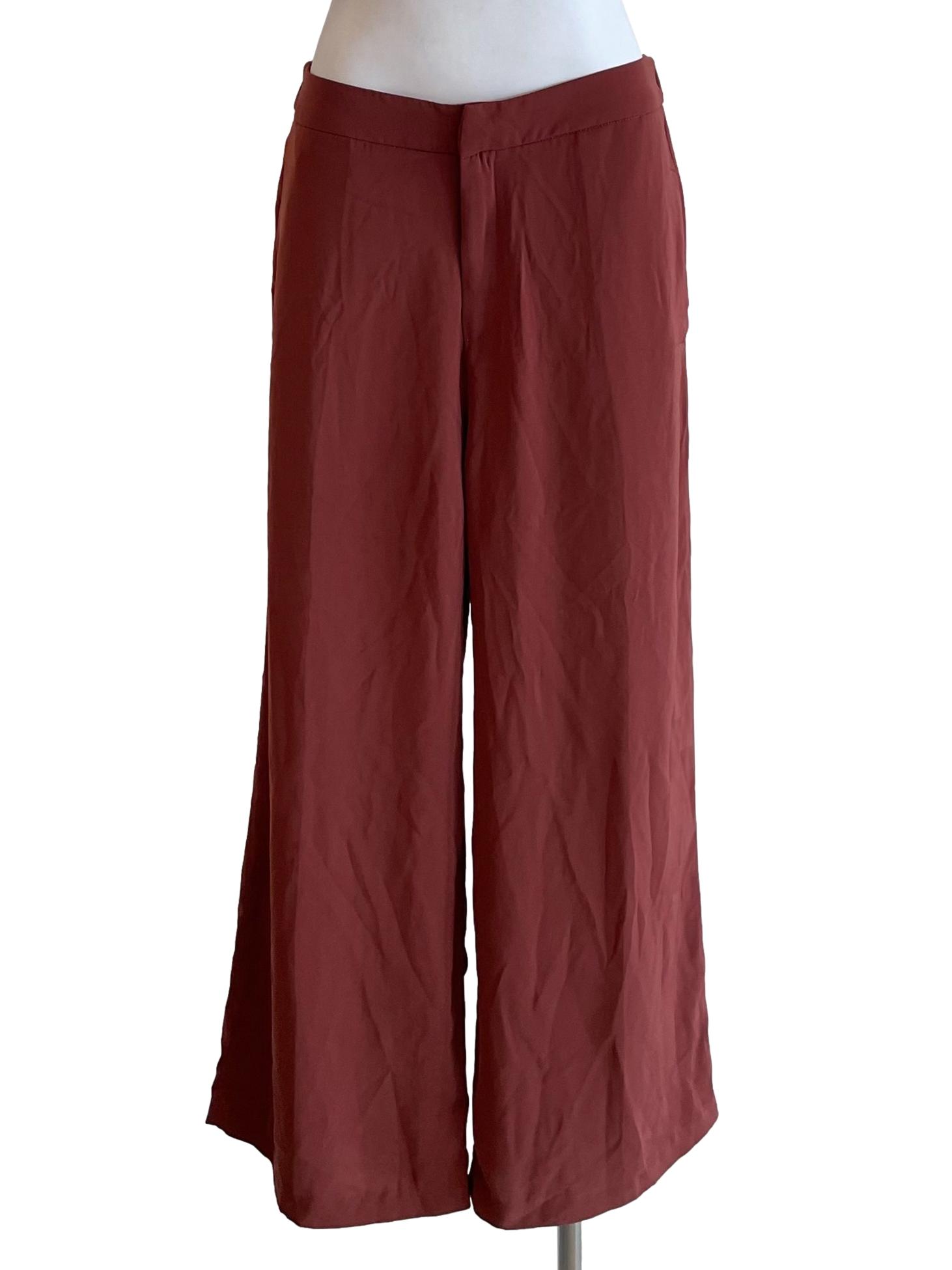 Rosewood Wide Leg Flowy Pants