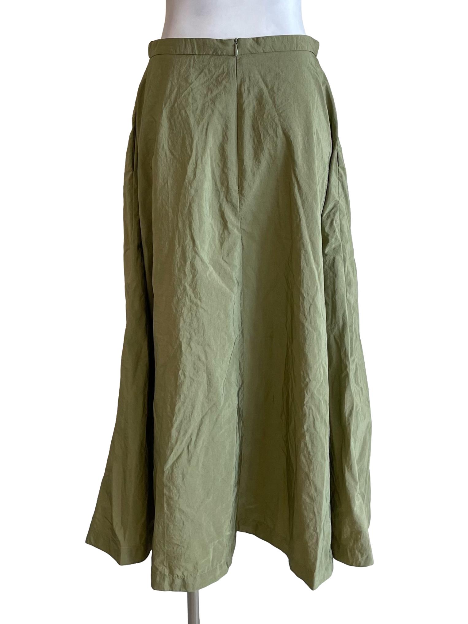 Pear Pleated Bouffant Skirt