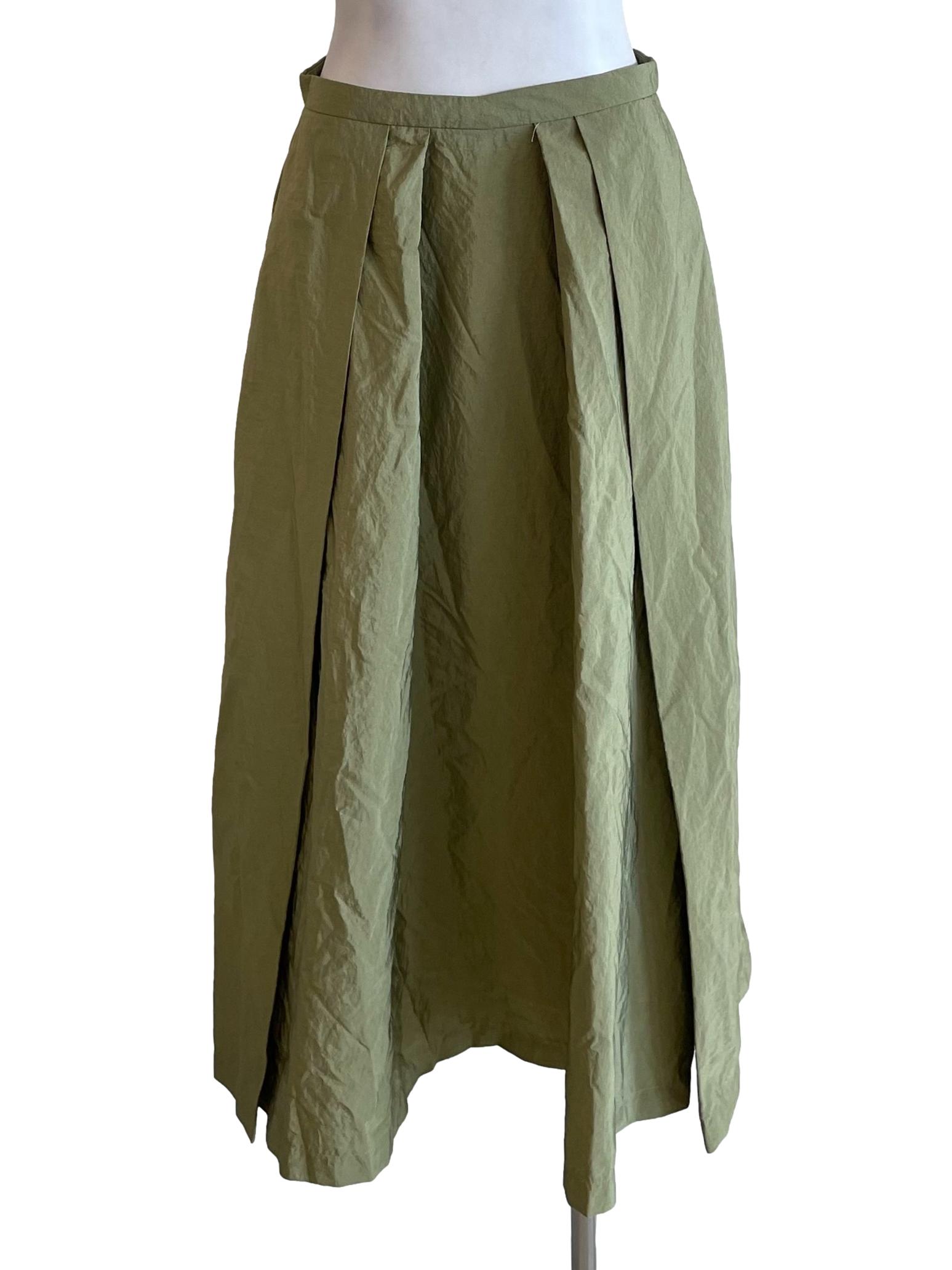 Pear Pleated Bouffant Skirt