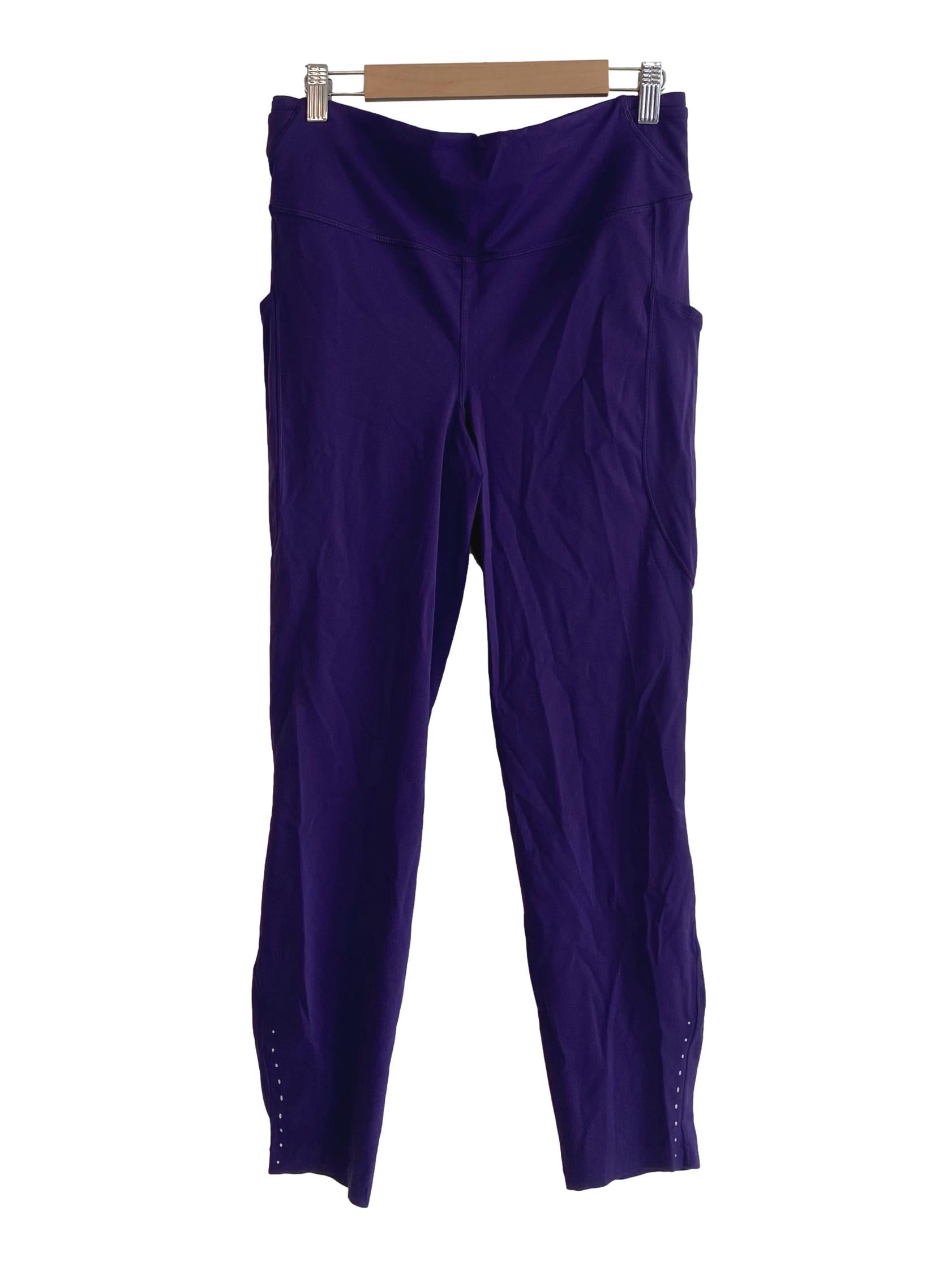 Violet Purple High Waisted Tights
