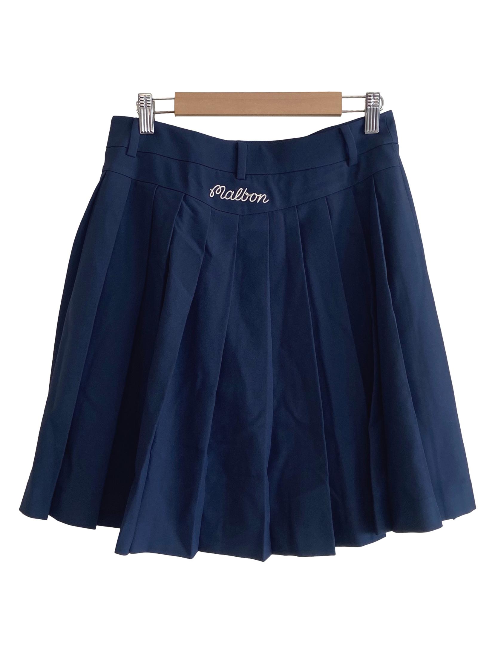 Aegean Blue Pleated Tennis Skirt