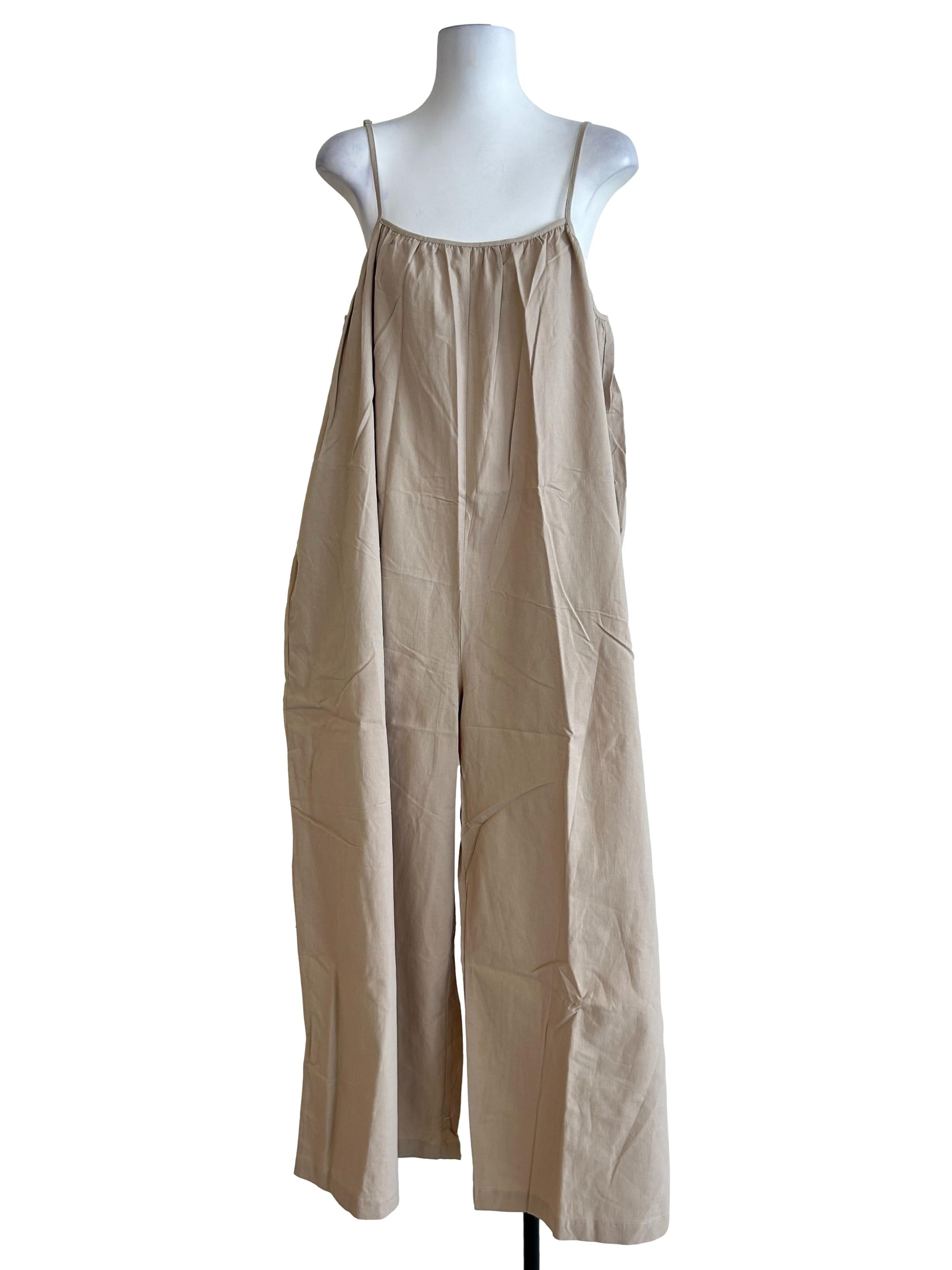 Brown Freddie Wide Leg Jumpsuit
