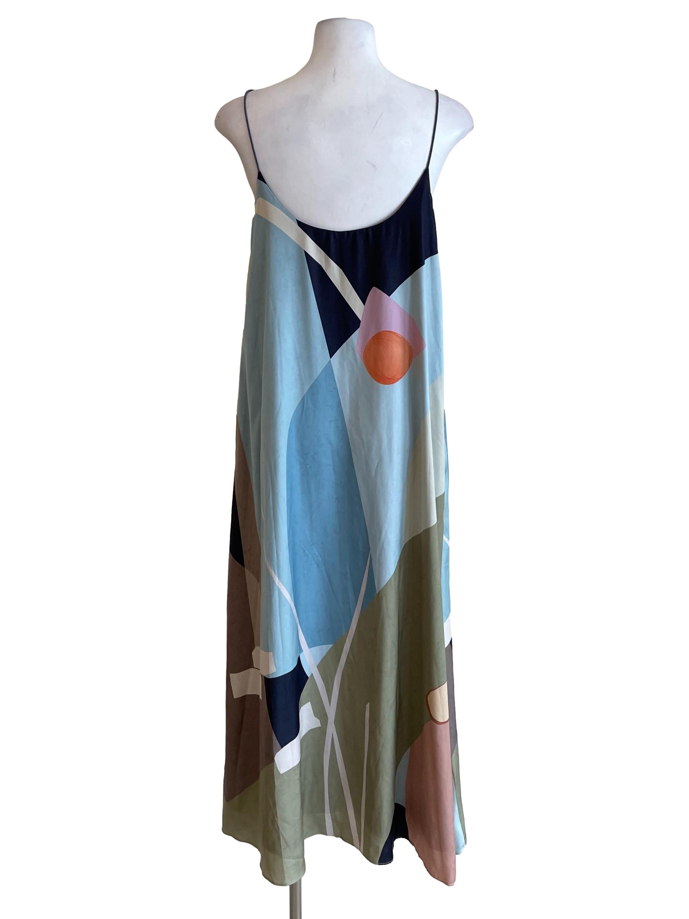Blue Morning Tent Dress OSN