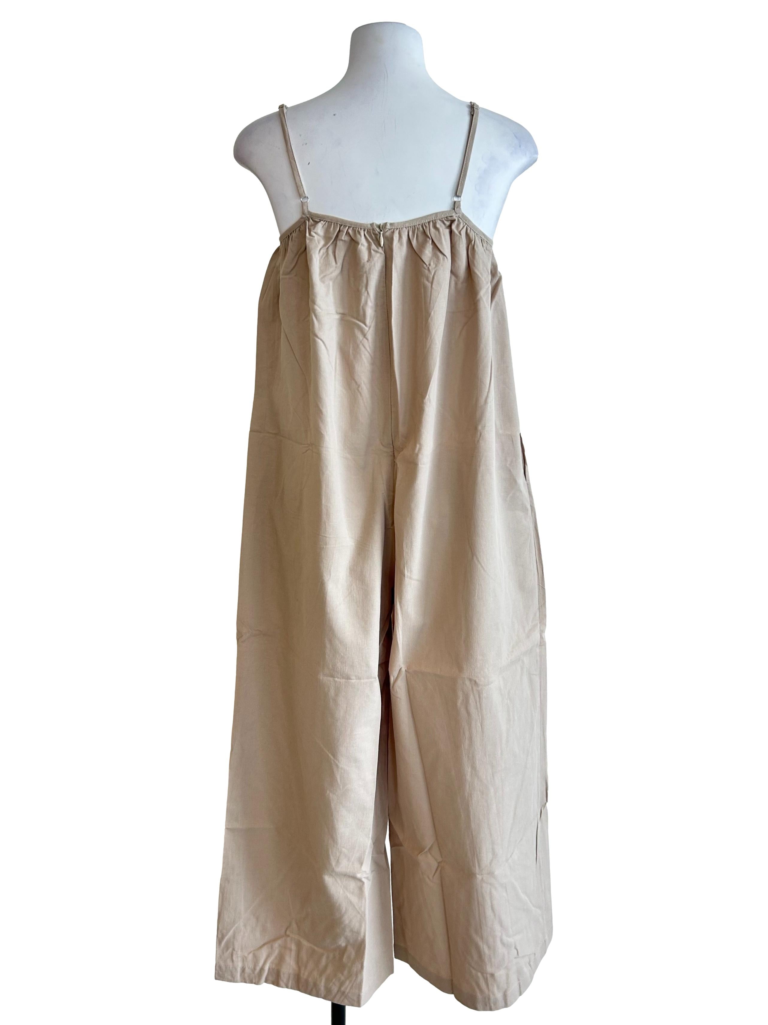 Brown Freddie Wide Leg Jumpsuit