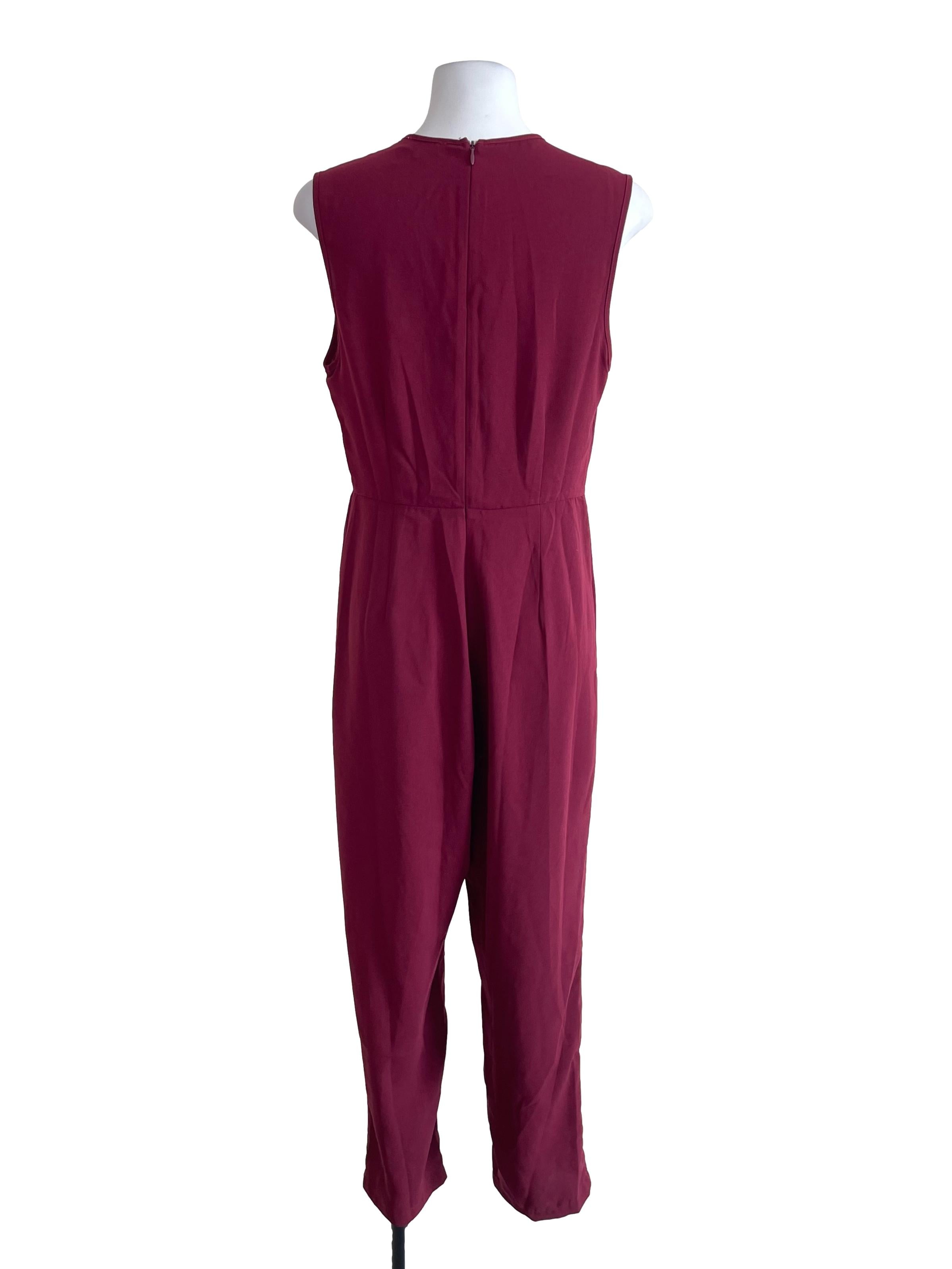 Ruby Red Eyelet Jumpsuit