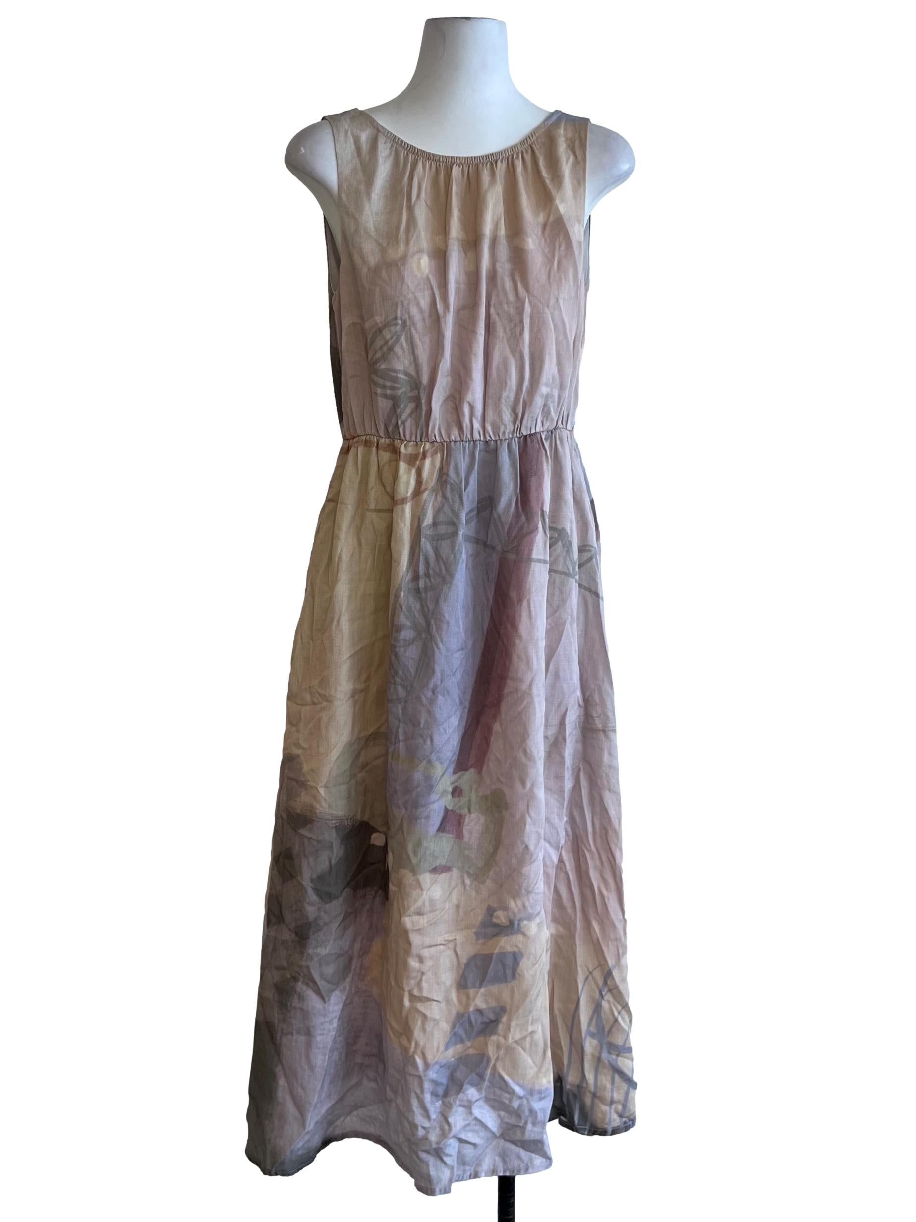 Estate Scoop-Back Midi Dress  OSN