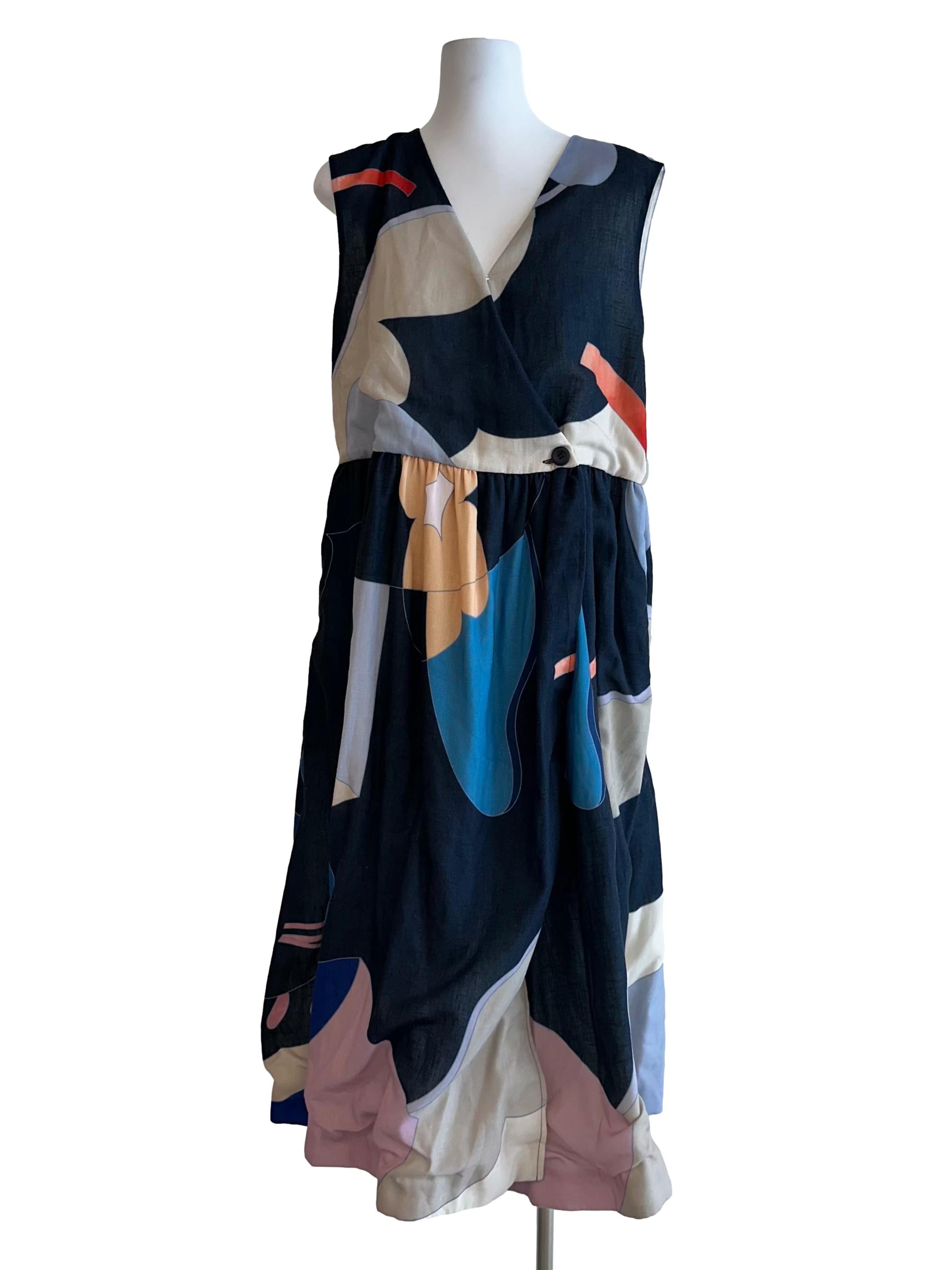 Fairground Wrap Dress OSN