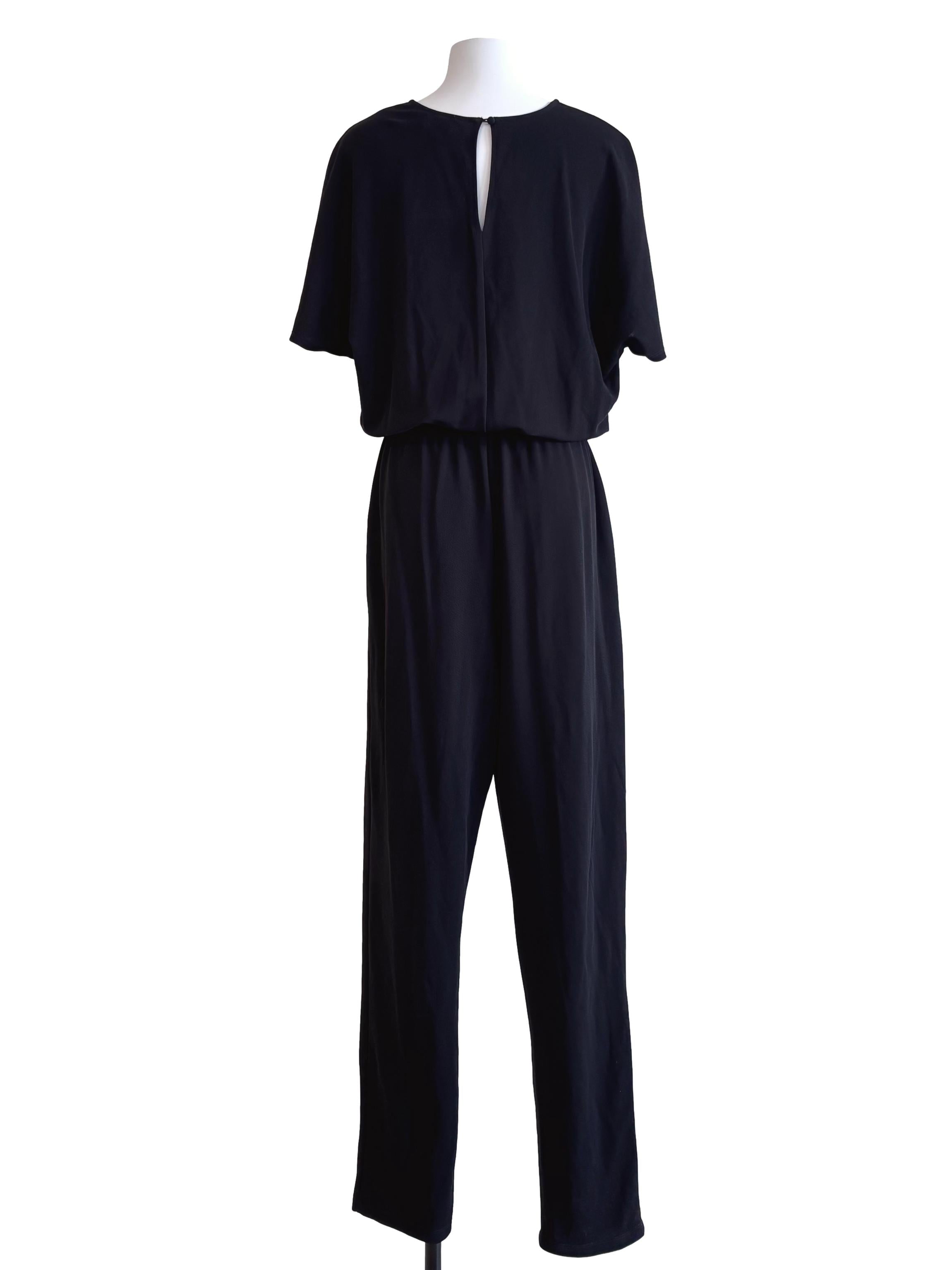 Jet Black Jumpsuit Csn