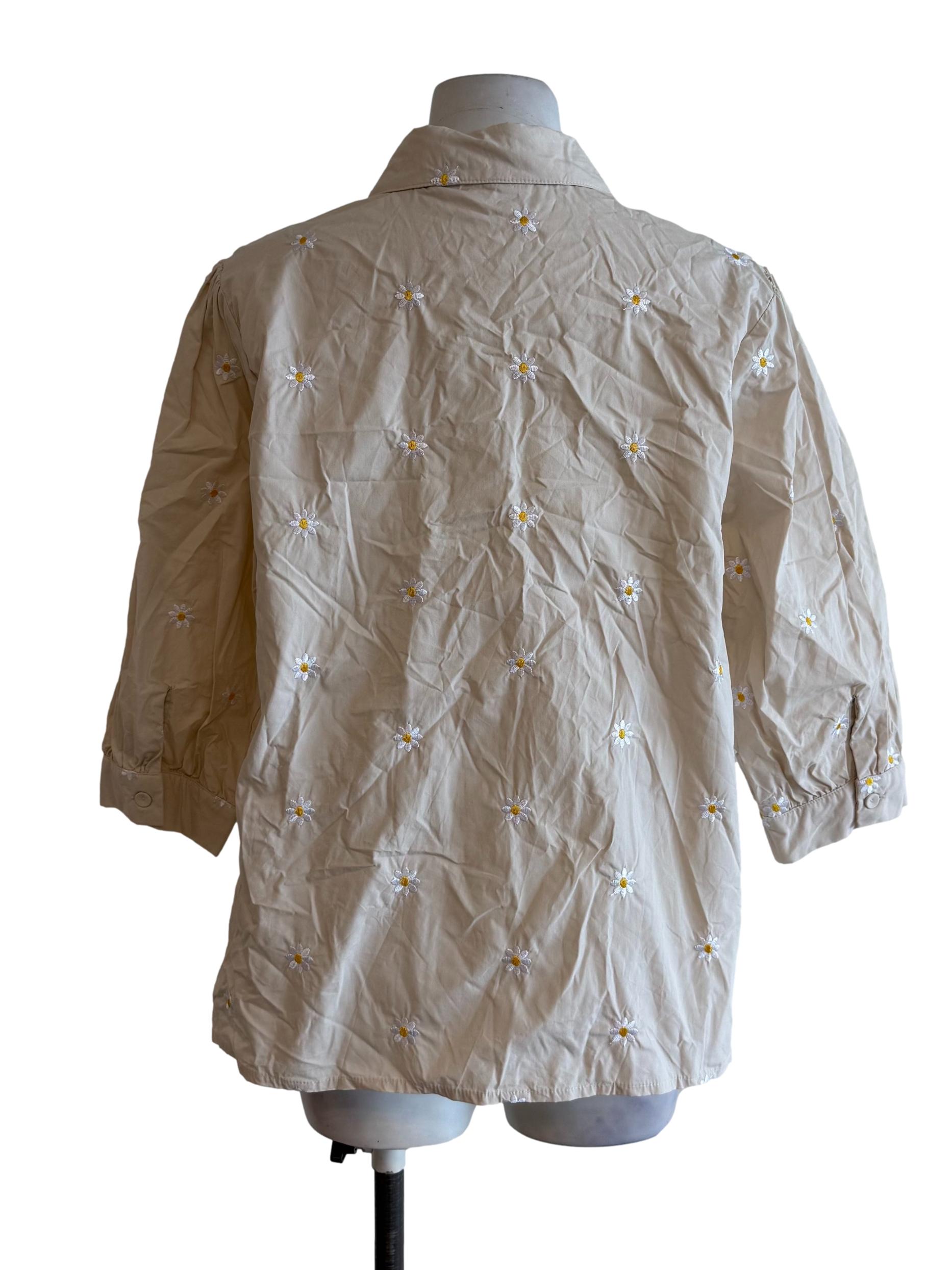 Linen Daisy Blouse