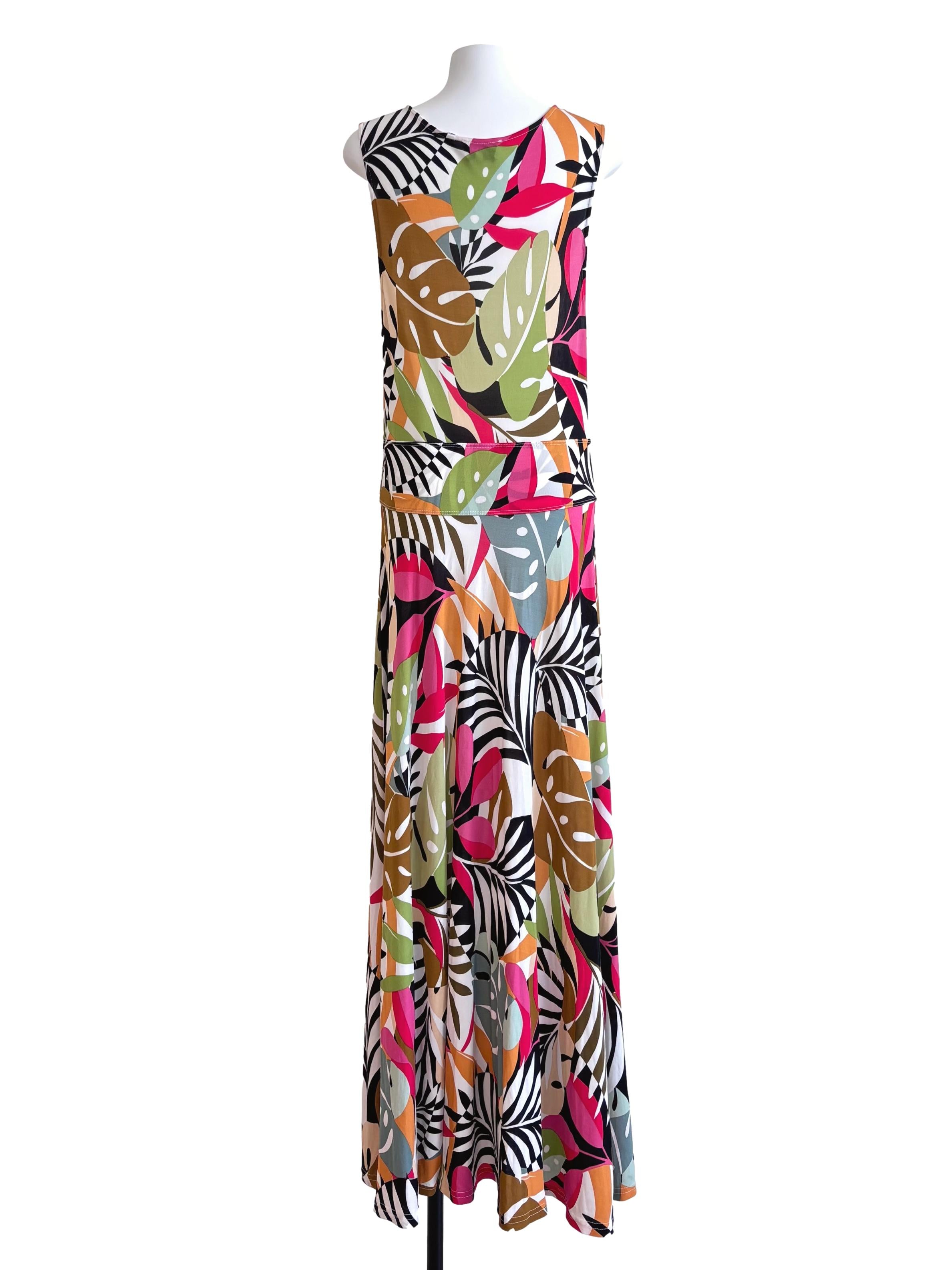 Multicolor Print Sleeveless Dress Csn