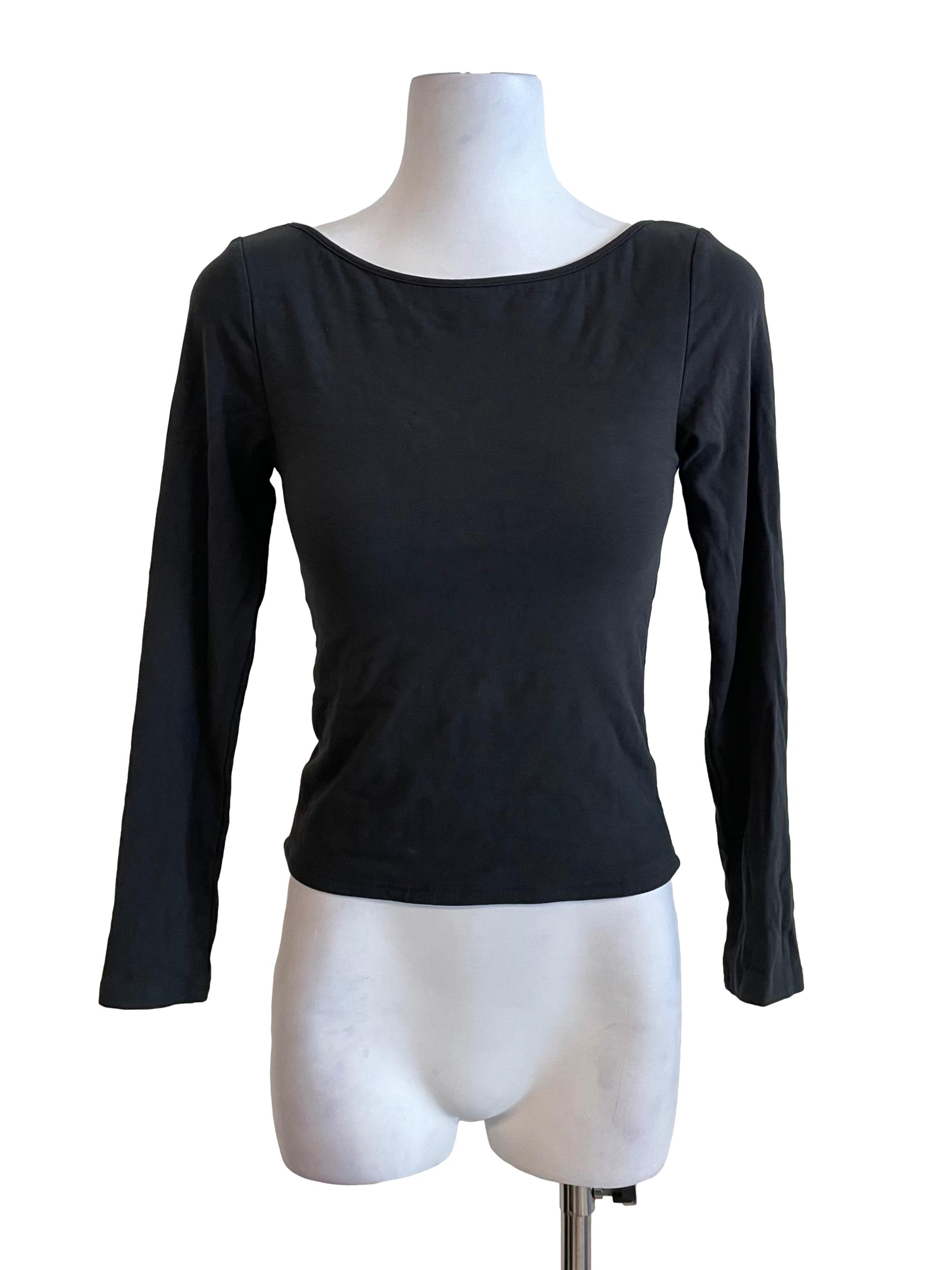 Warm Shadow Scoop Back Fit Top