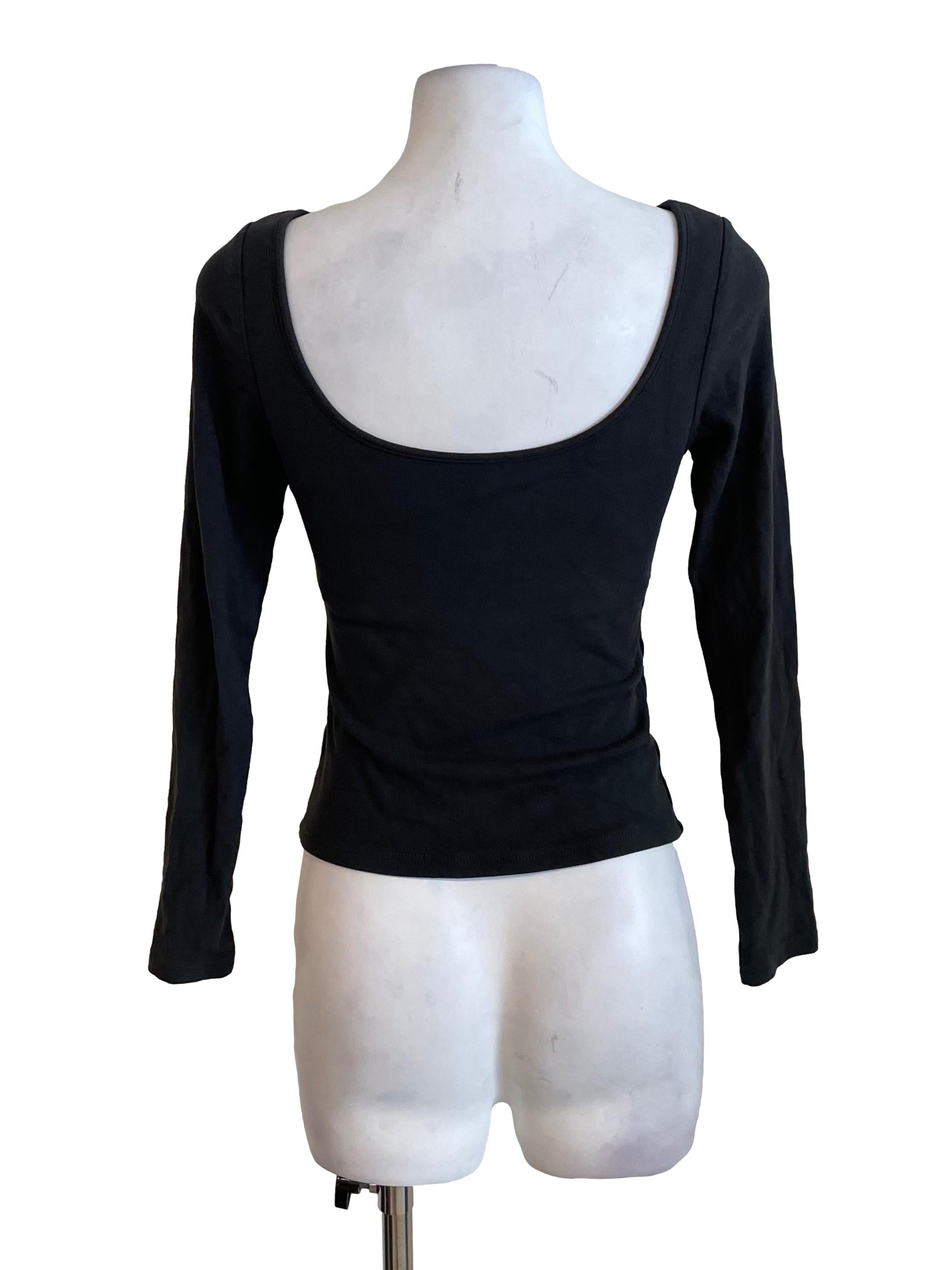 Warm Shadow Scoop Back Fit Top