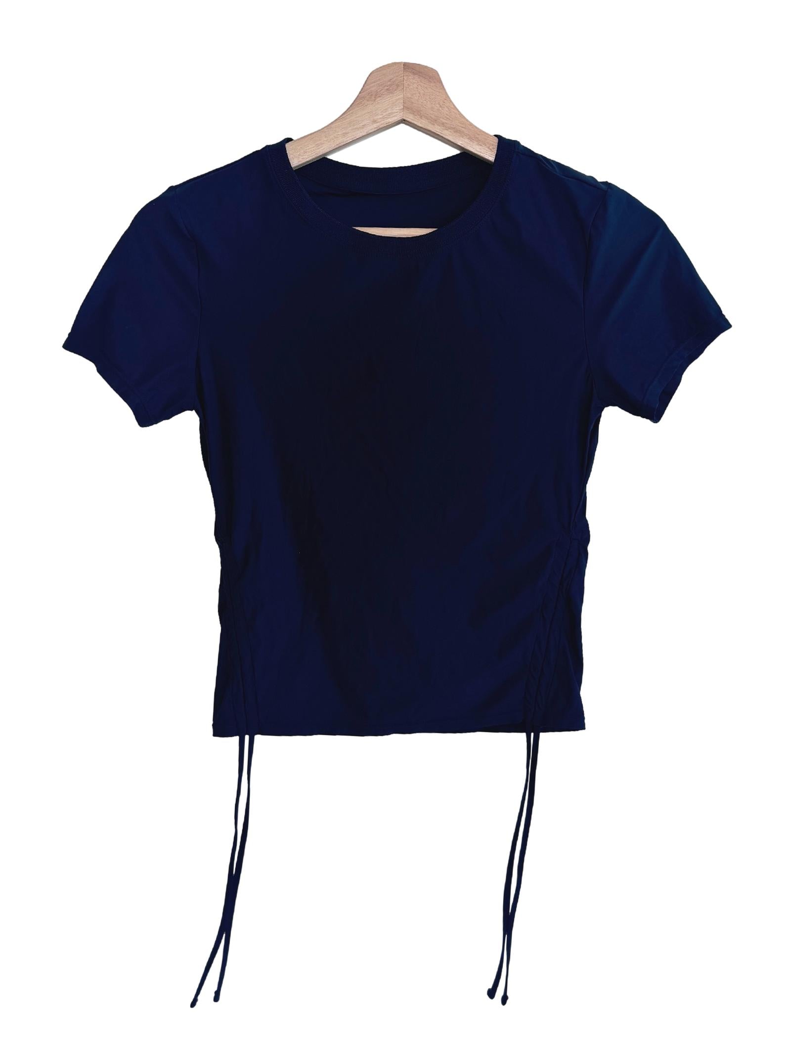 Navy Blue Plain Top