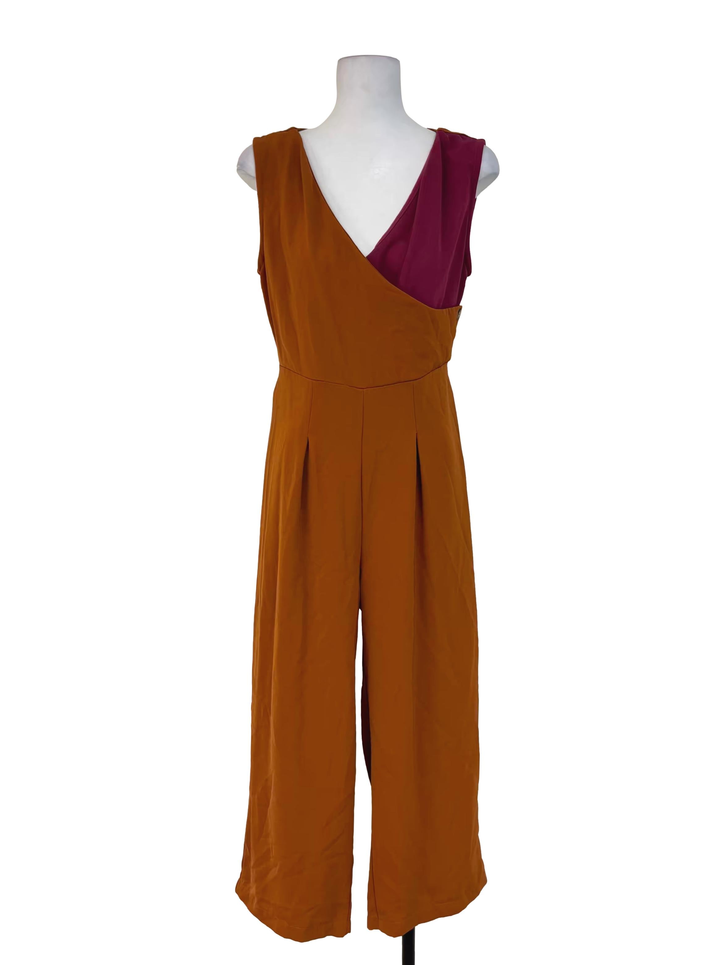 Tangelo Orange Magenta Jumpsuit